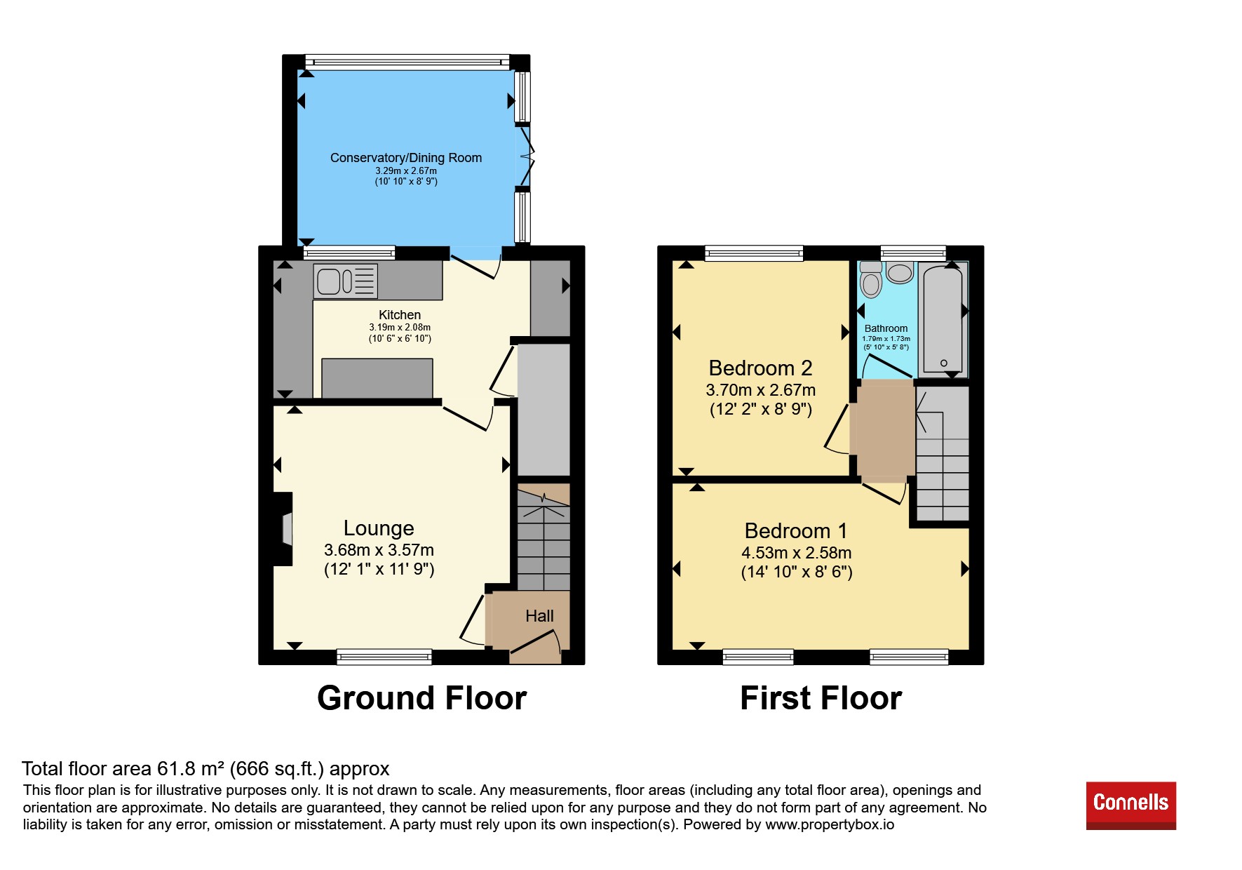 47, Woodstock Road, LEICESTER floorplan