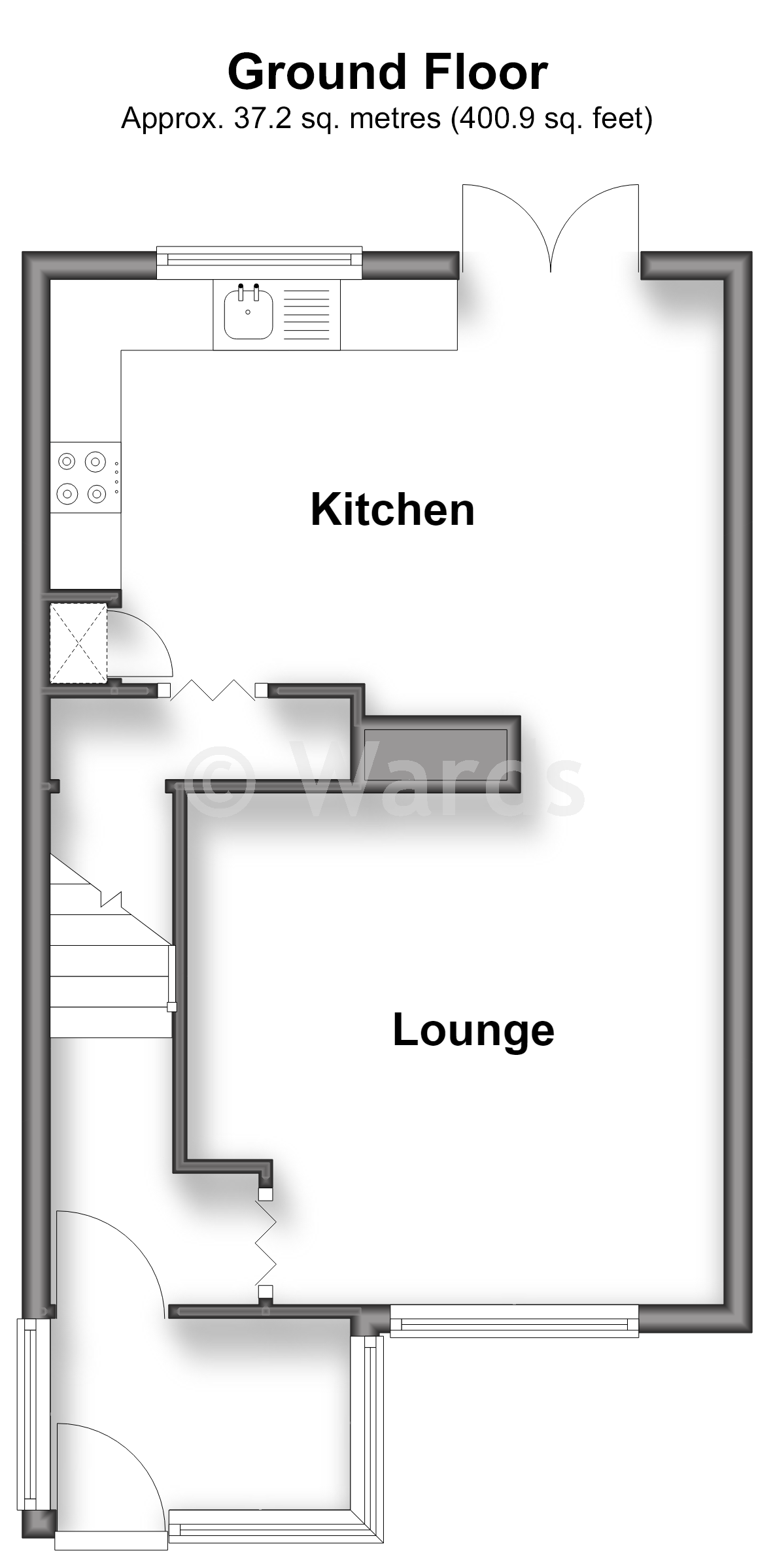 The Dolphins, Wellington Place, Folkestone floorplan
