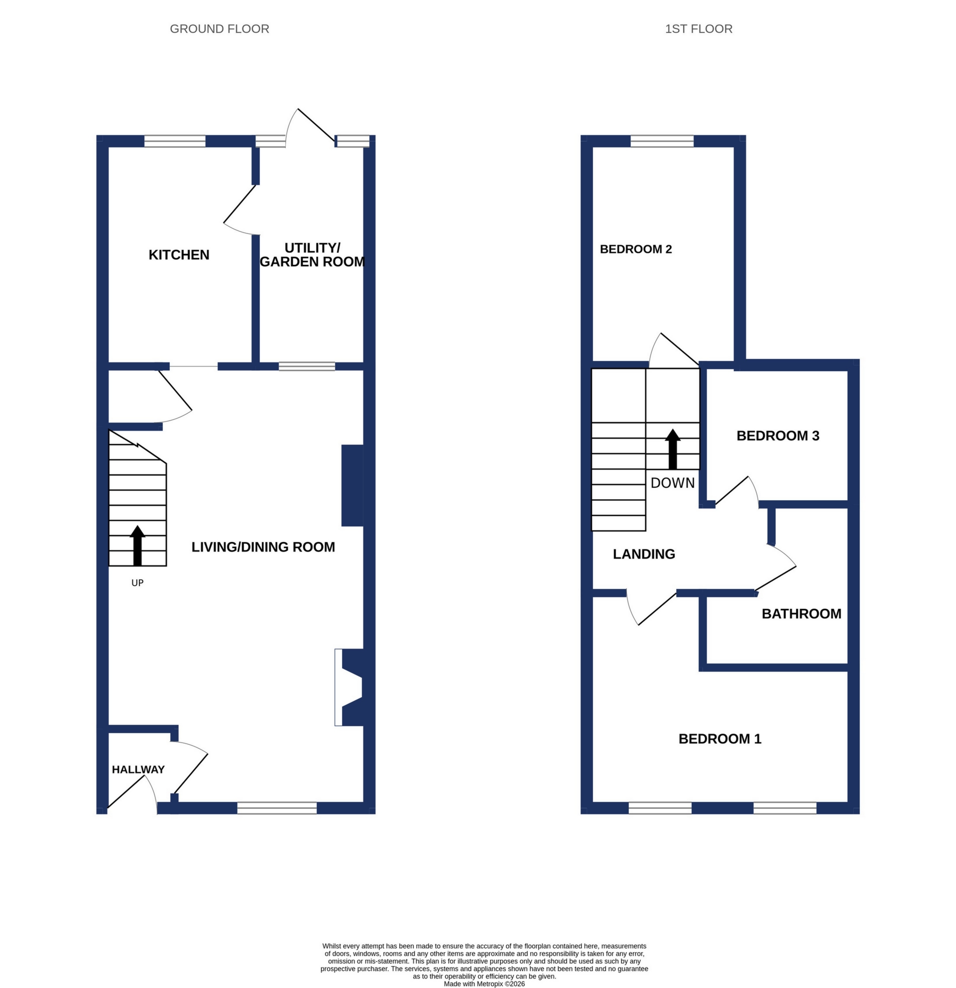 25, Union Street, Exeter floorplan