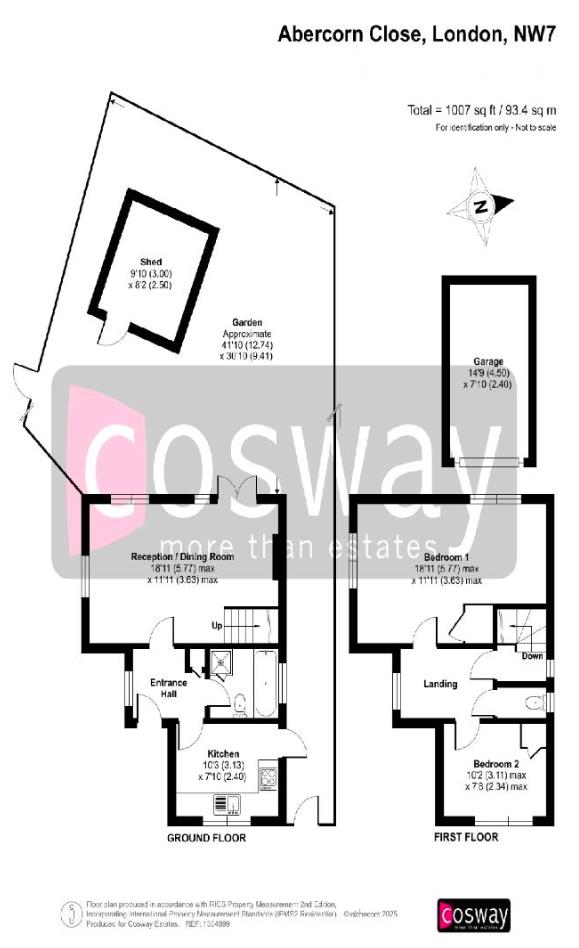 7a, Abercorn Close, Mill Hill, NW7, London floorplan