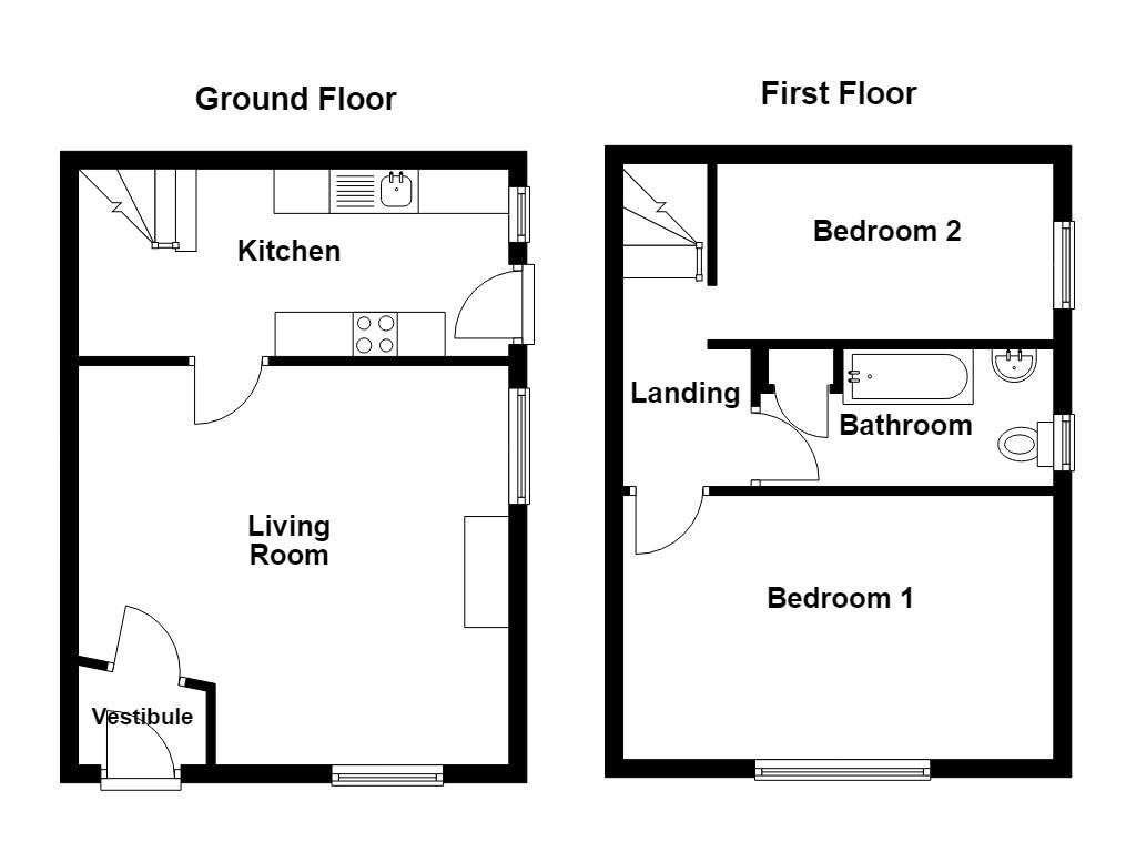 3, Coupland Street, Rochdale floorplan