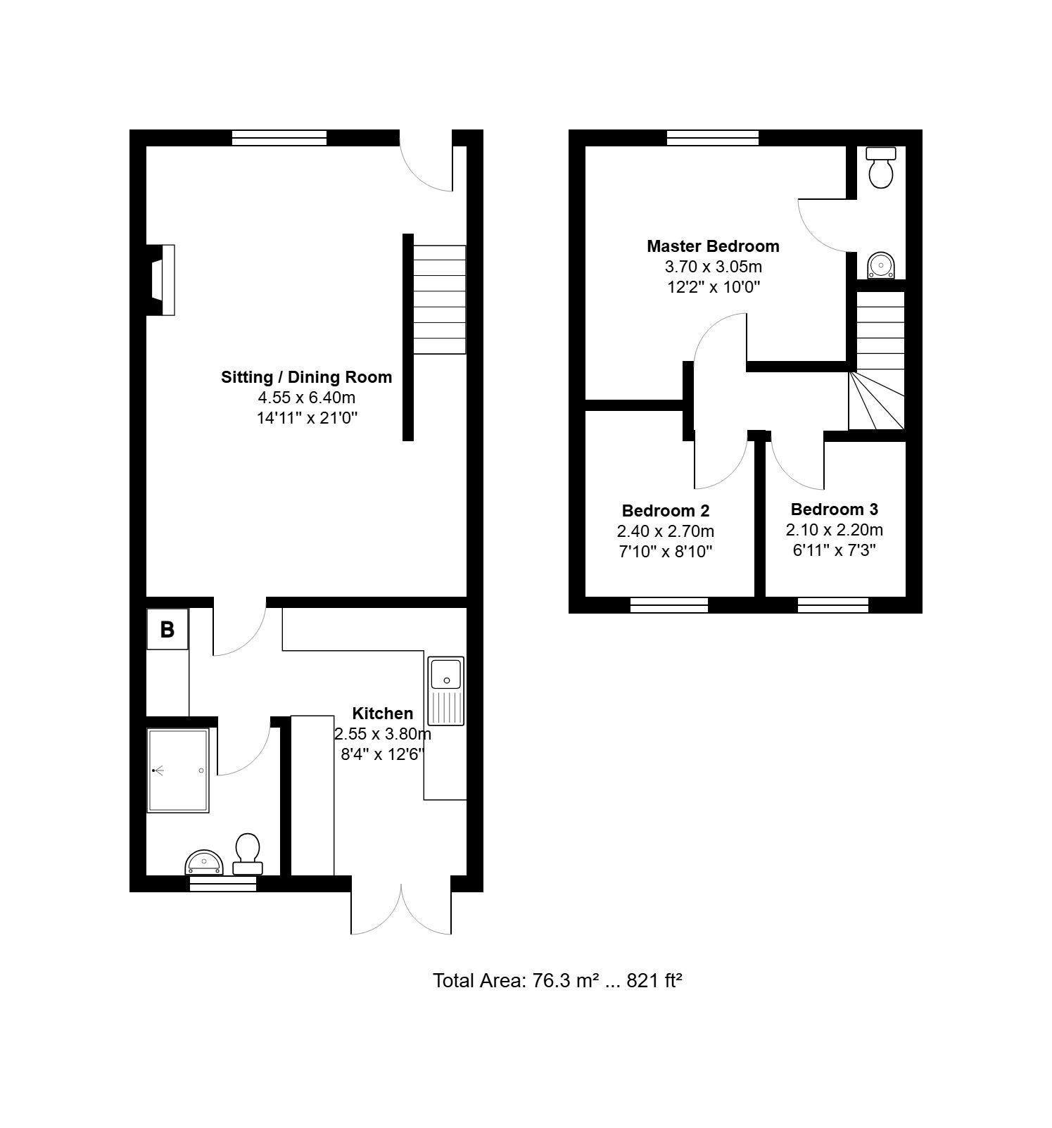18 Centre Vale, Dersingham, Norfolk floorplan