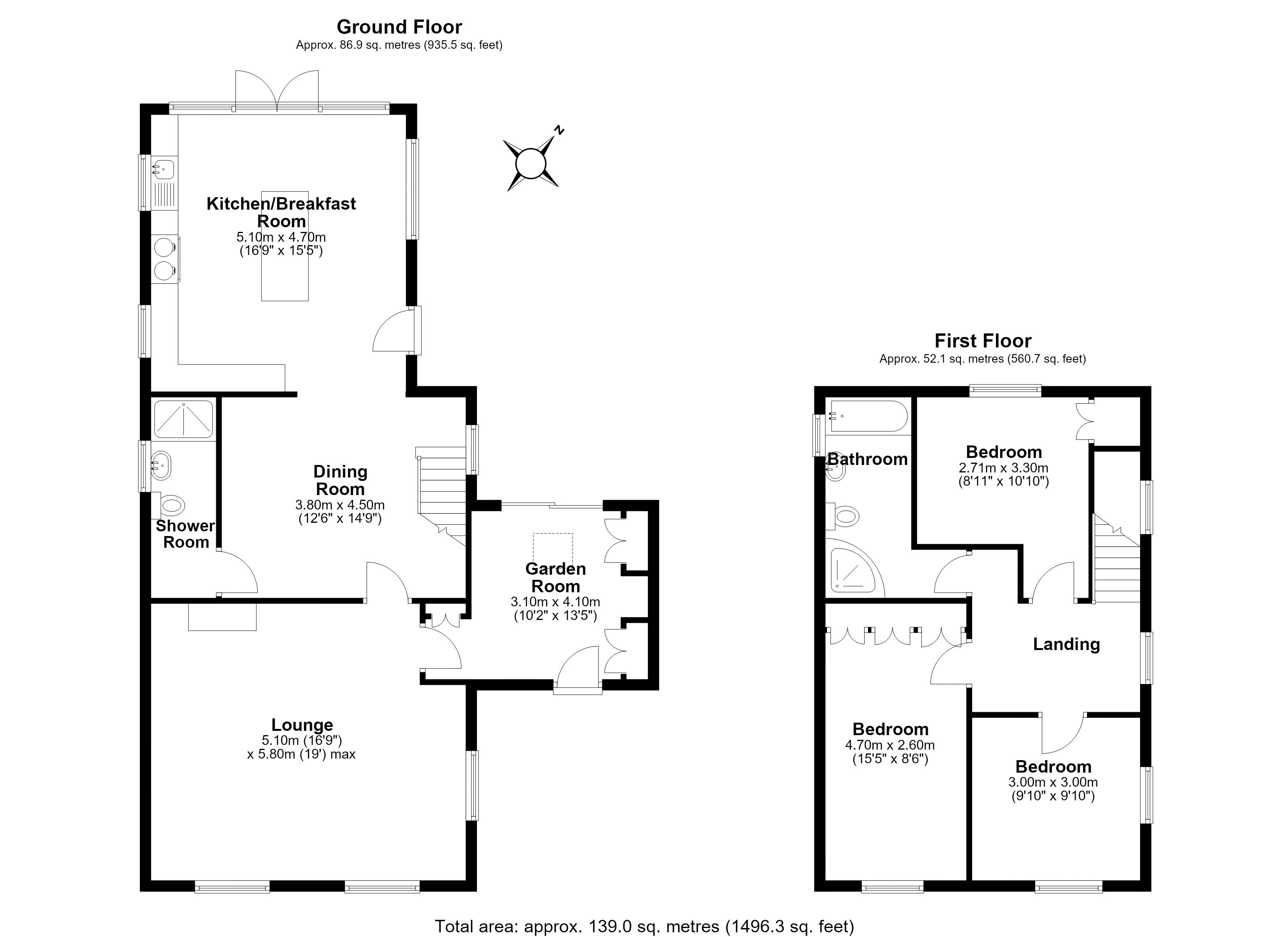 Church Alley, Broseley floorplan