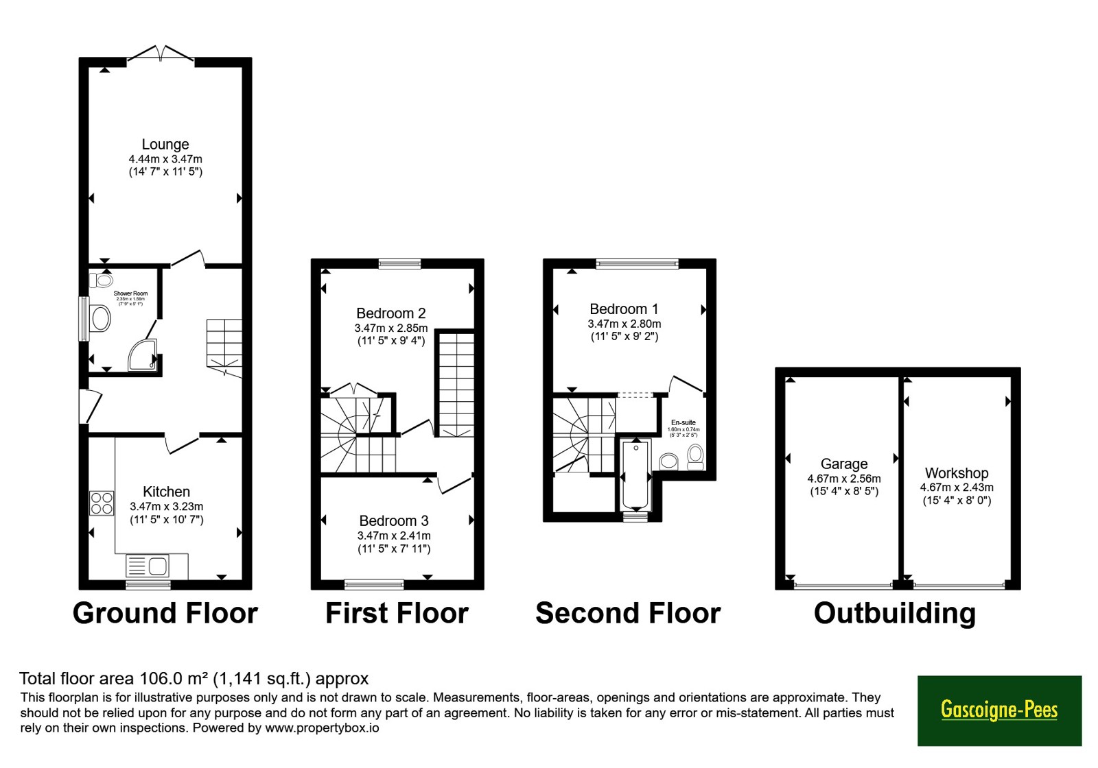 7, Horley Road, Surrey floorplan
