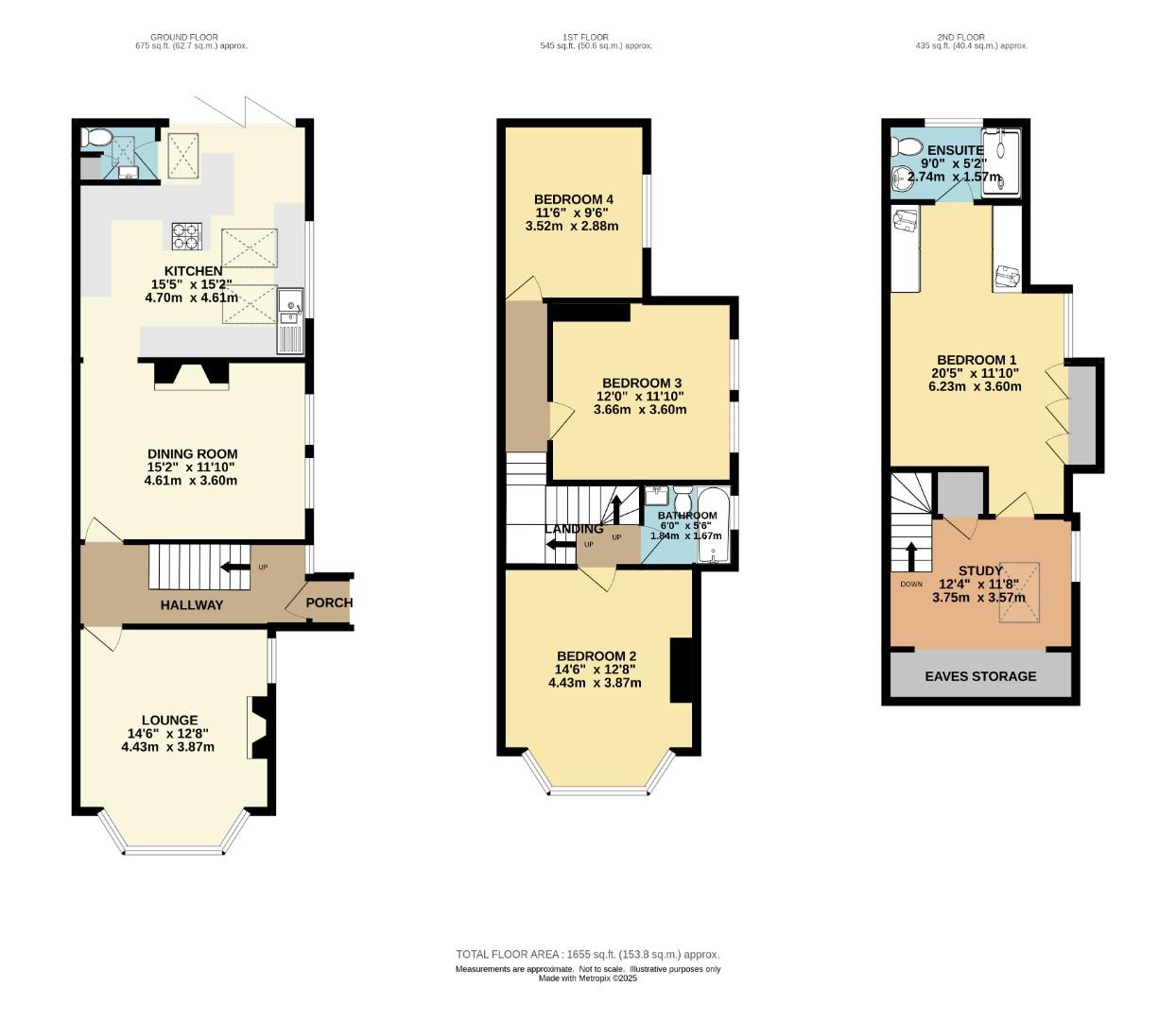 42, Kensington Road, Chorlton floorplan