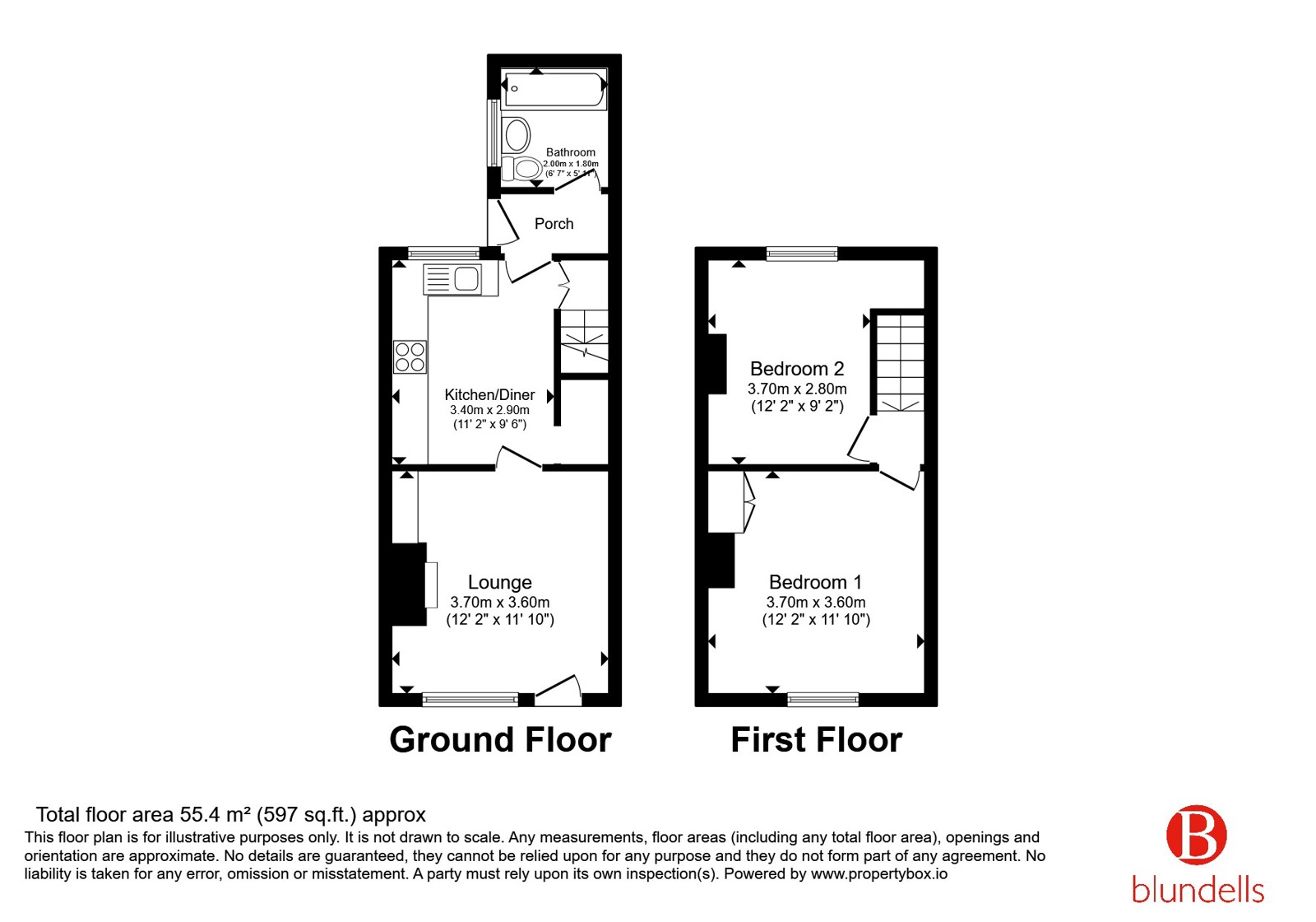 40, Hoole Street, Chesterfield floorplan