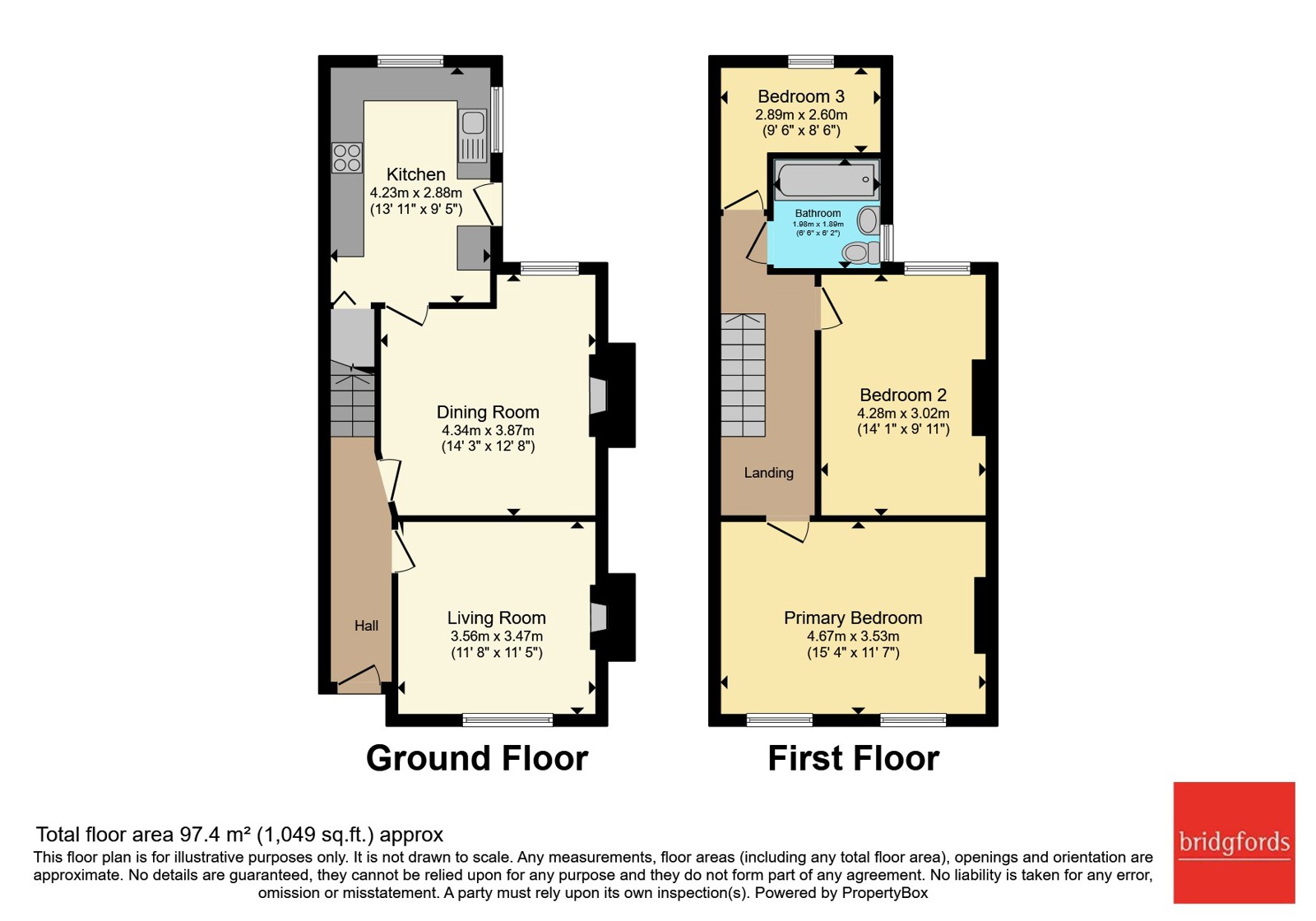 58, Park Street, Manchester floorplan