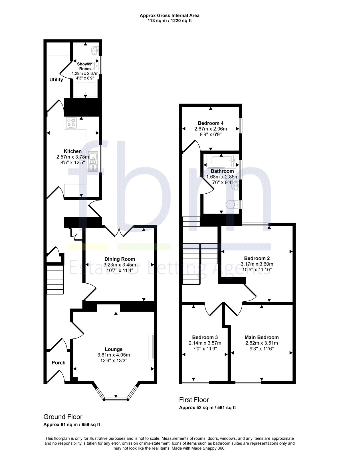11, Harding Street, Pembrokeshire floorplan