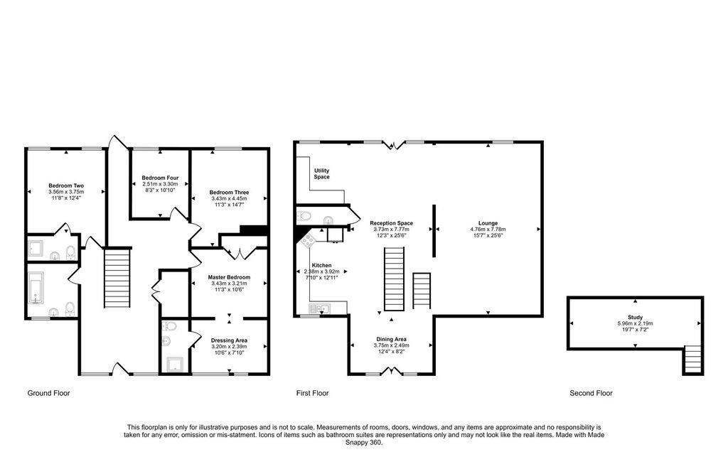 Middle Barn, Whitehall Lane, Rudford floorplan