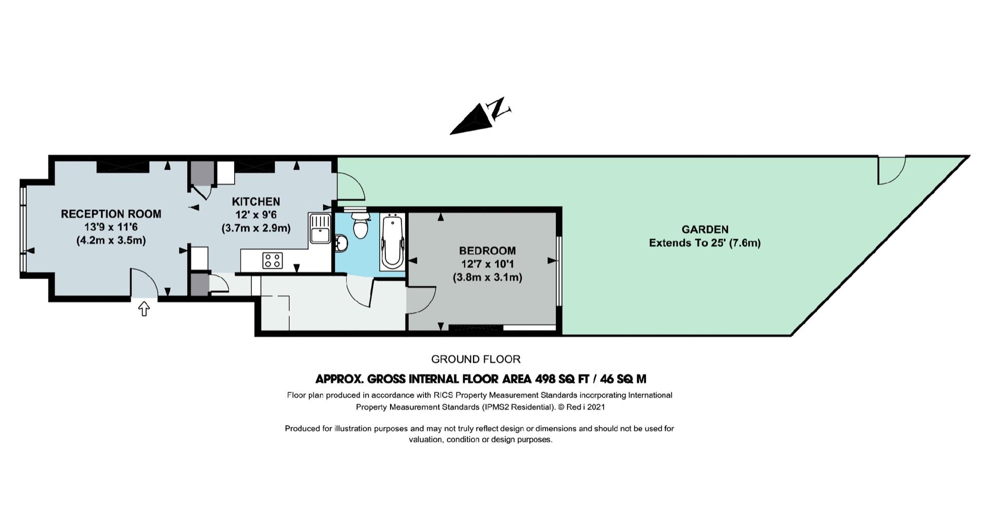 Kent Road, London floorplan
