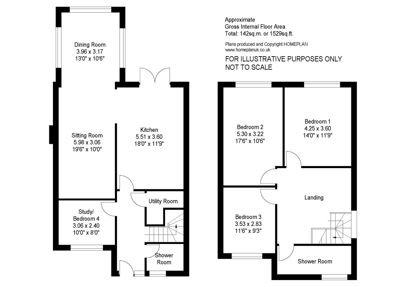 162, Everton Road, Lymington floorplan