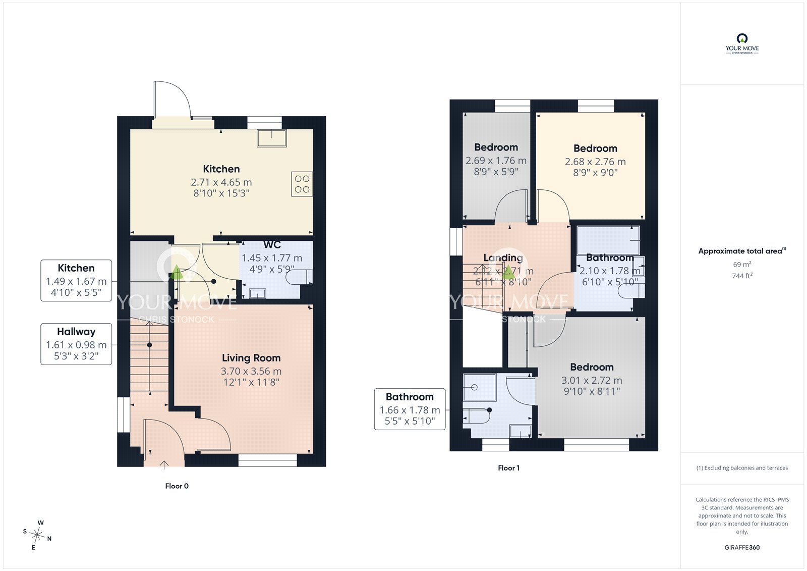 8, Tulip Place, Tyne and Wear floorplan