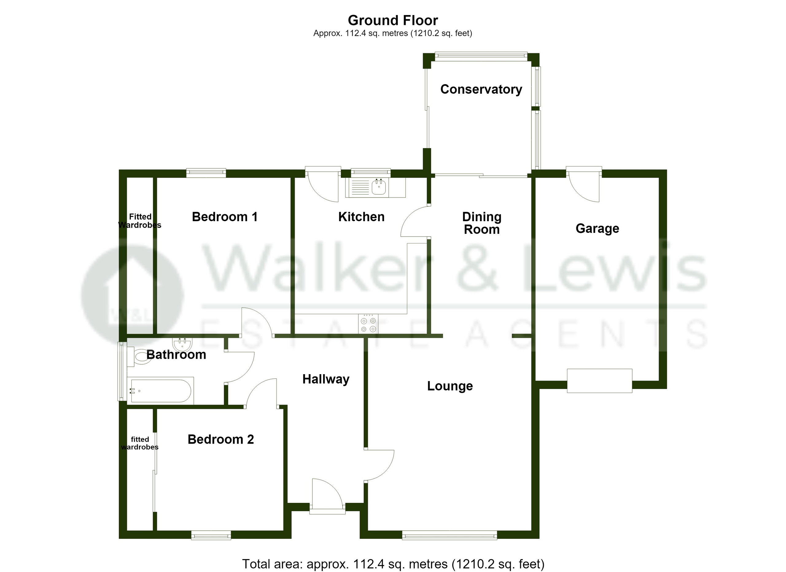 28 Lakeside Gardens, Merthyr Tydfil floorplan