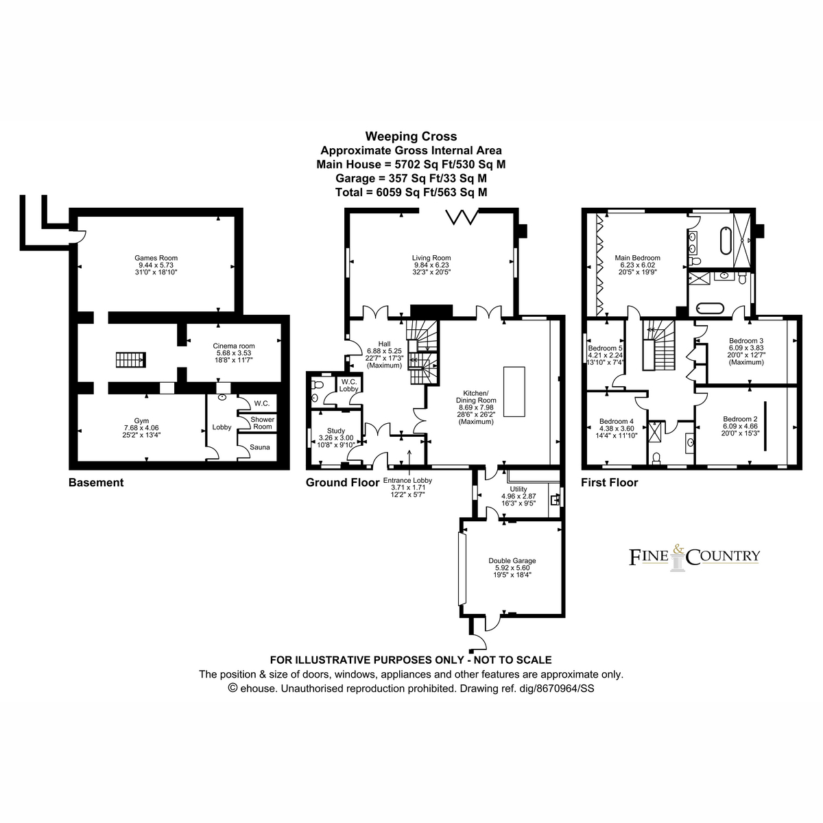 54, Weeping Cross, Stafford floorplan
