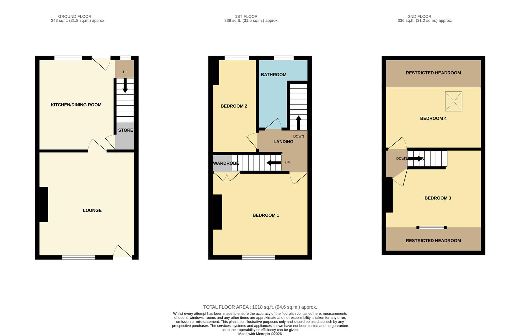 53, Knowl Street, Stalybridge floorplan