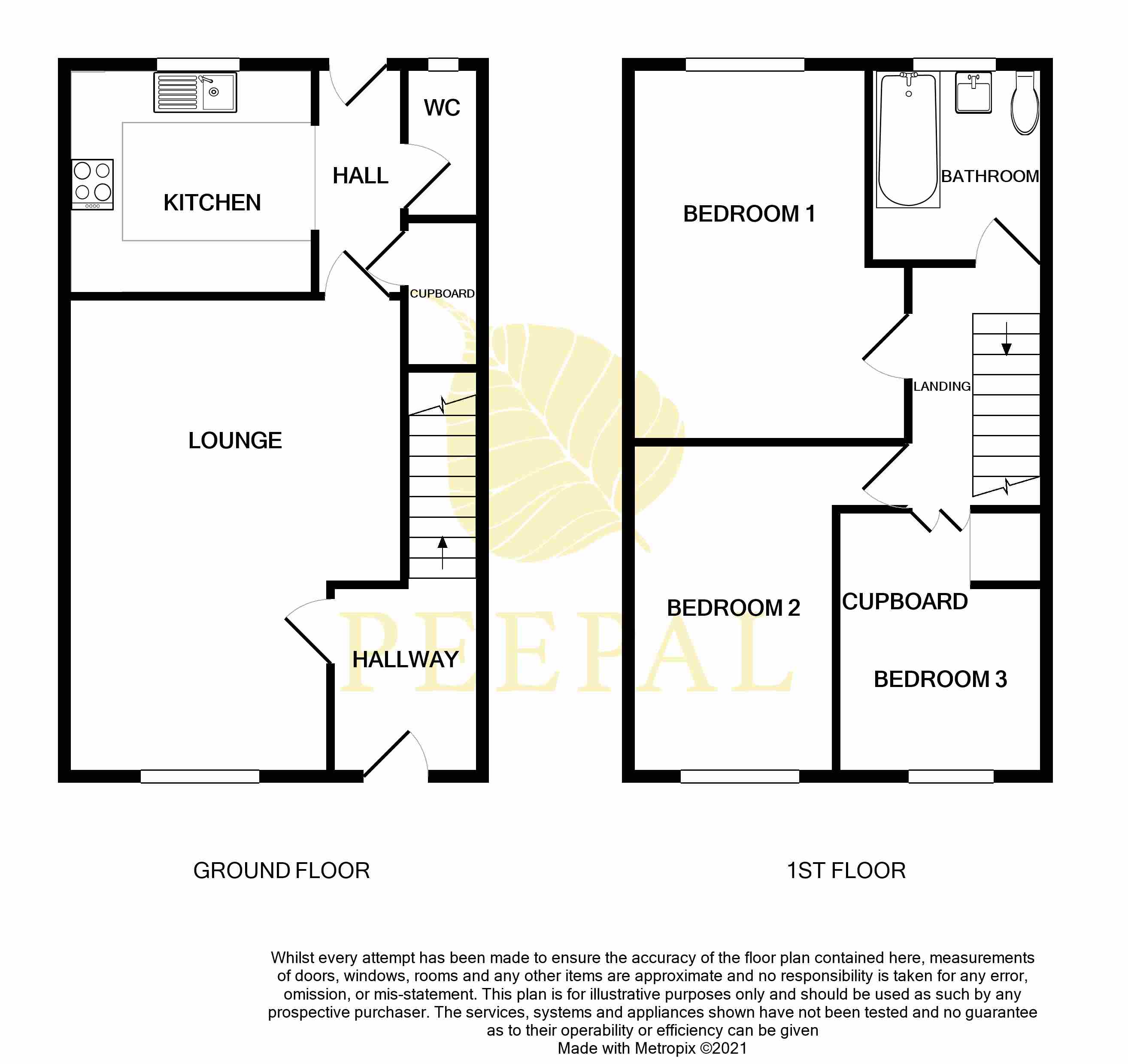 16, Eliot Close, Swindon floorplan