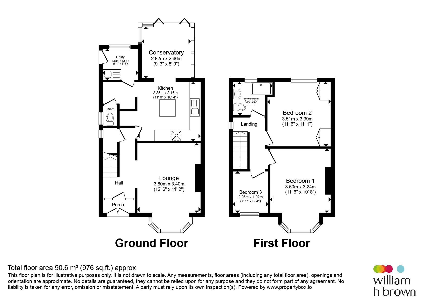 48, Franklin Crescent, Doncaster floorplan