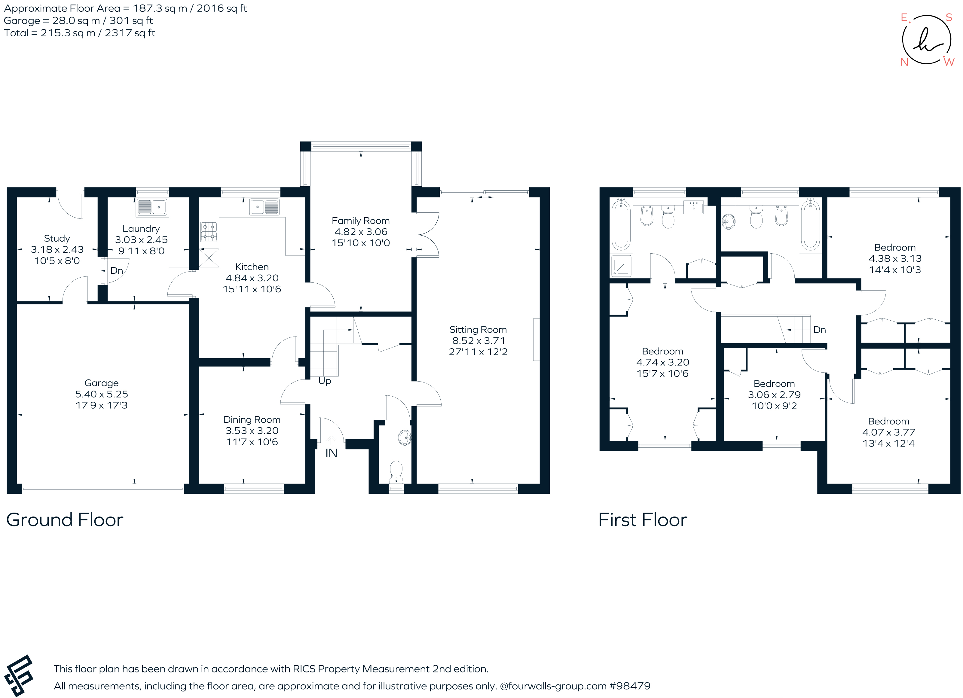 9, Dome Hill, Caterham floorplan
