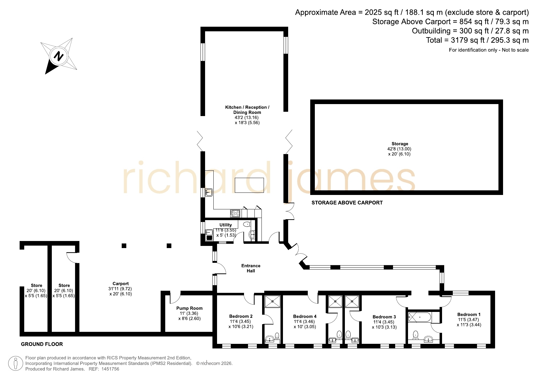 Swallow barn, Lowerfield Farm, Lower Bourton floorplan
