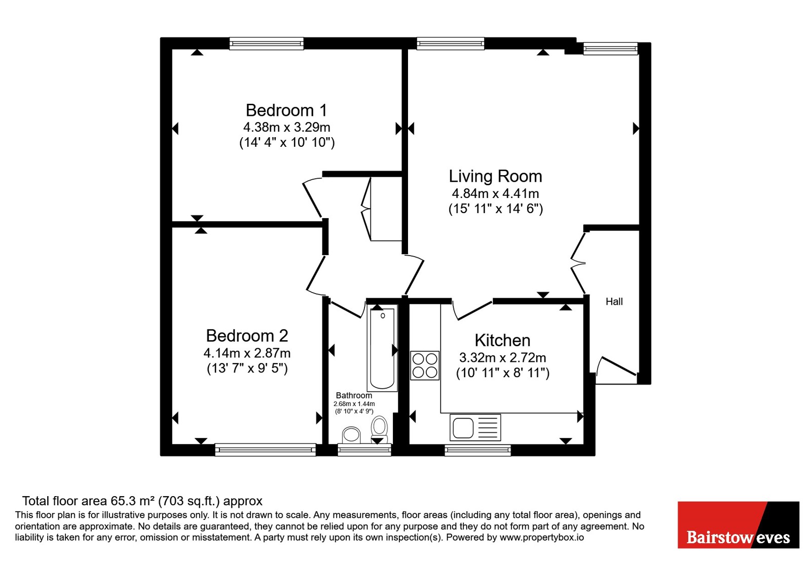 42, Canfield Road, Essex floorplan