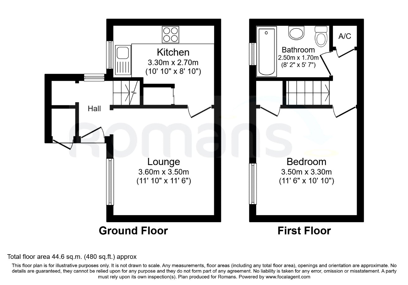 12, Hawley Close, Reading floorplan