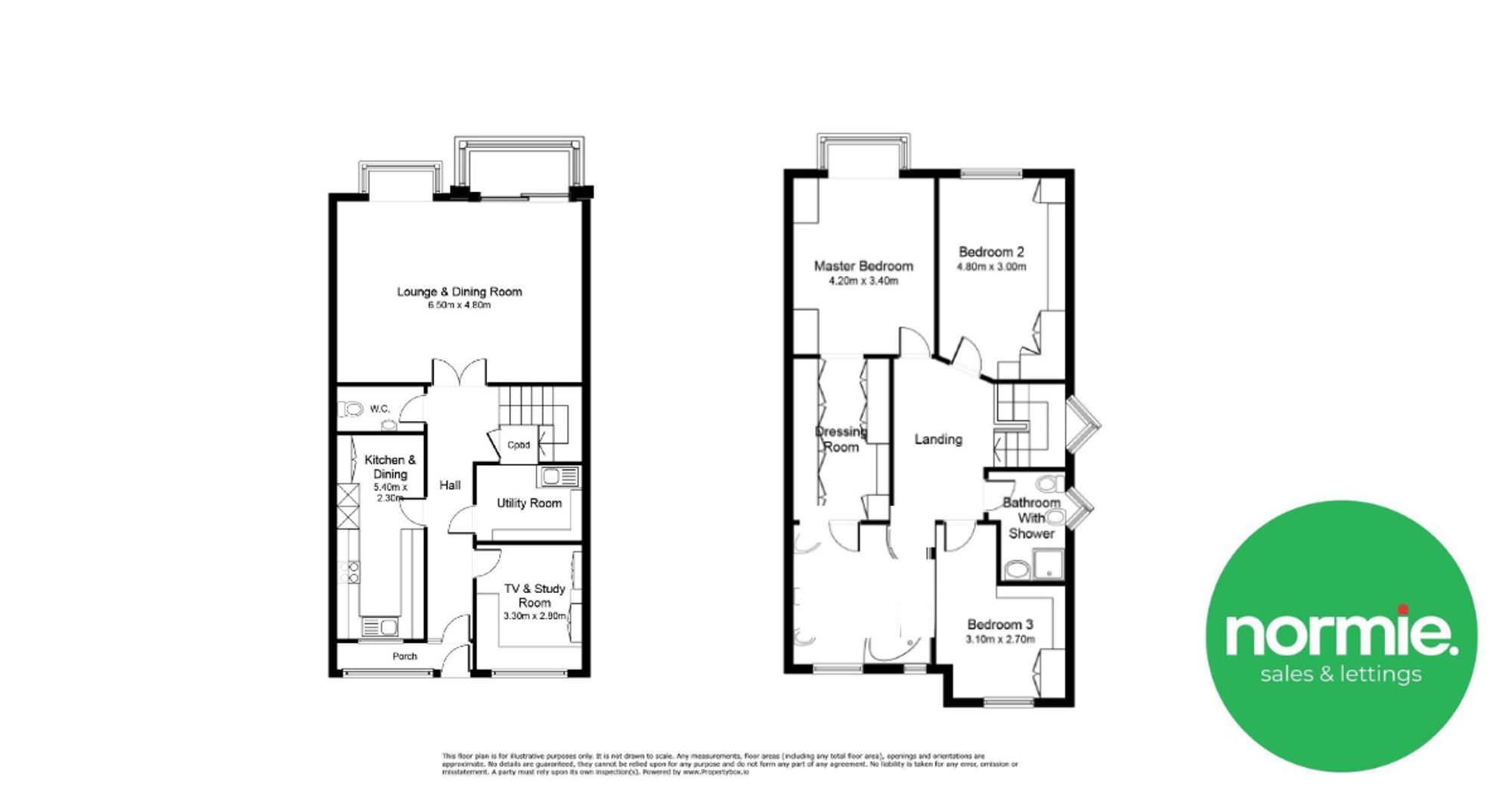 6 The Meadows, Manchester floorplan