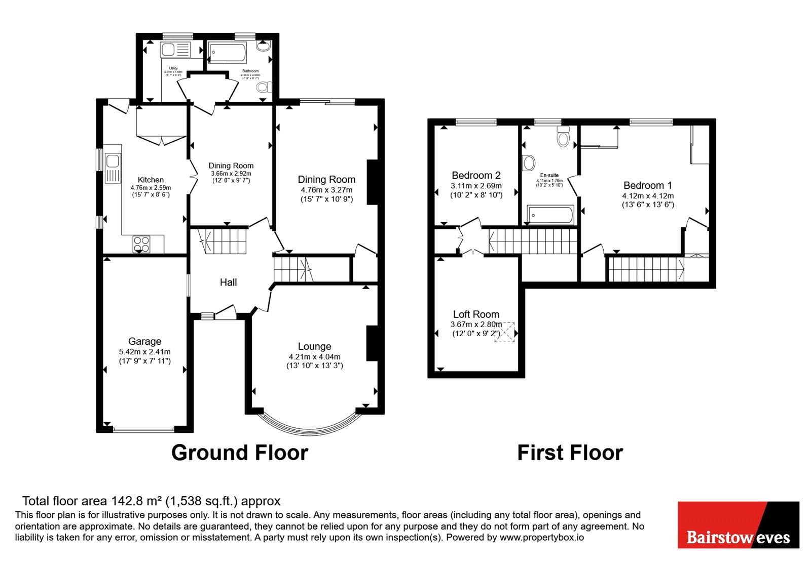37, Wellstead Gardens, Essex floorplan