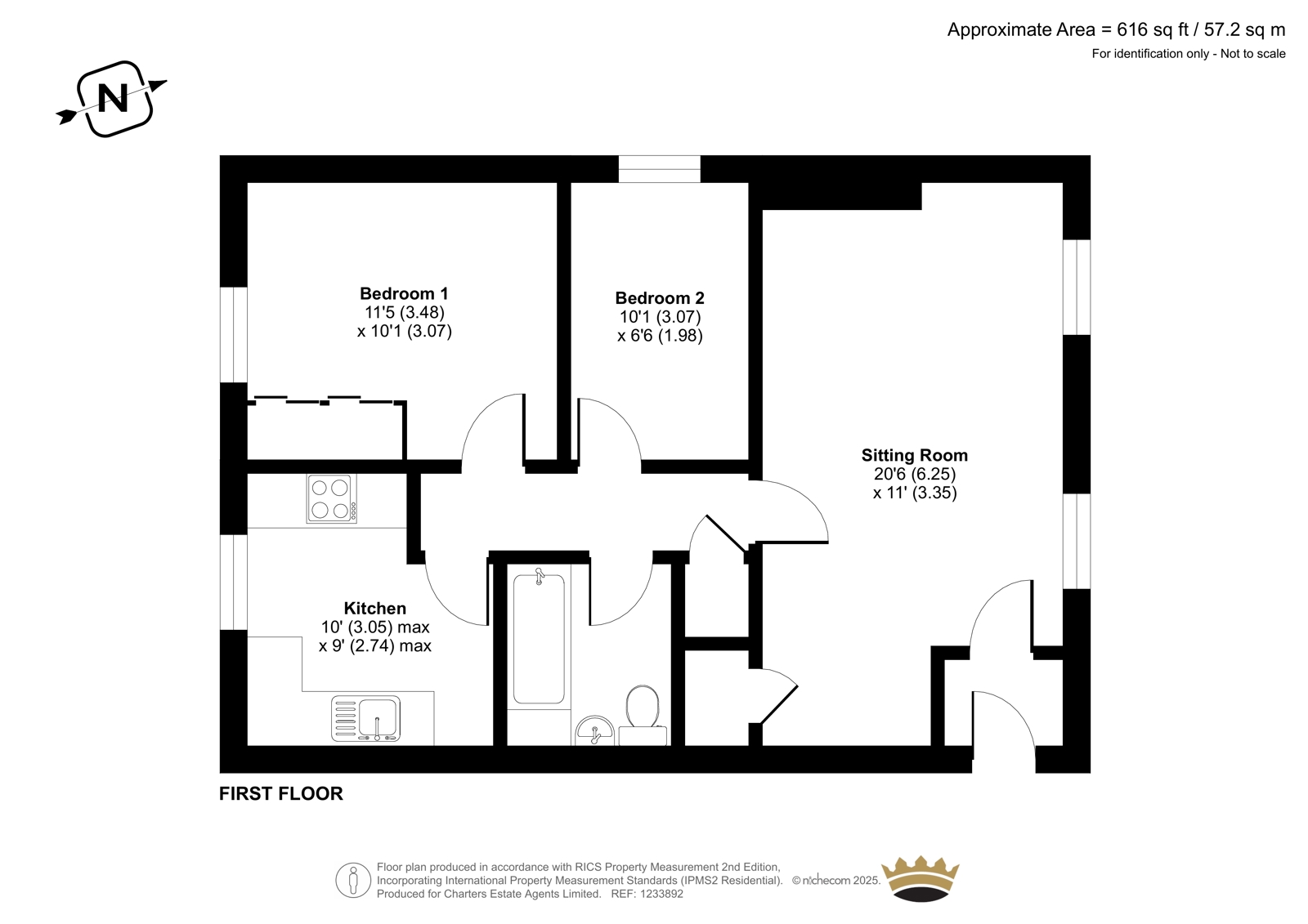 2 Itchen Court,, Eastgate Street, Winchester floorplan
