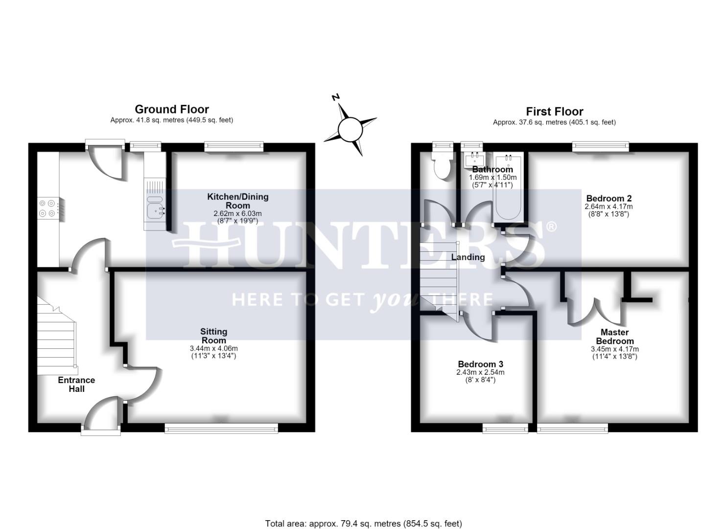 94, Wroughton Drive, Bristol floorplan