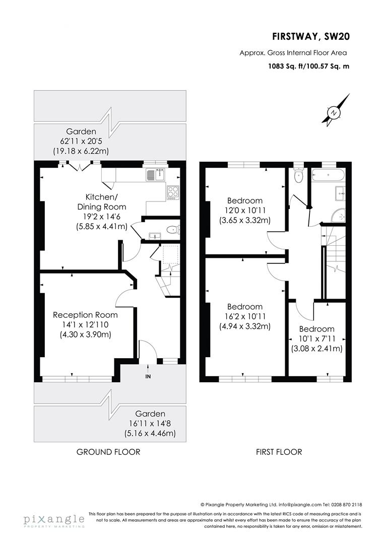 Firstway, Raynes Park floorplan