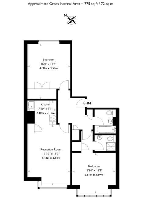 2 Bedrooms Flat for sale in Portman Gate, Lisson Grove, Marylebone, London NW1