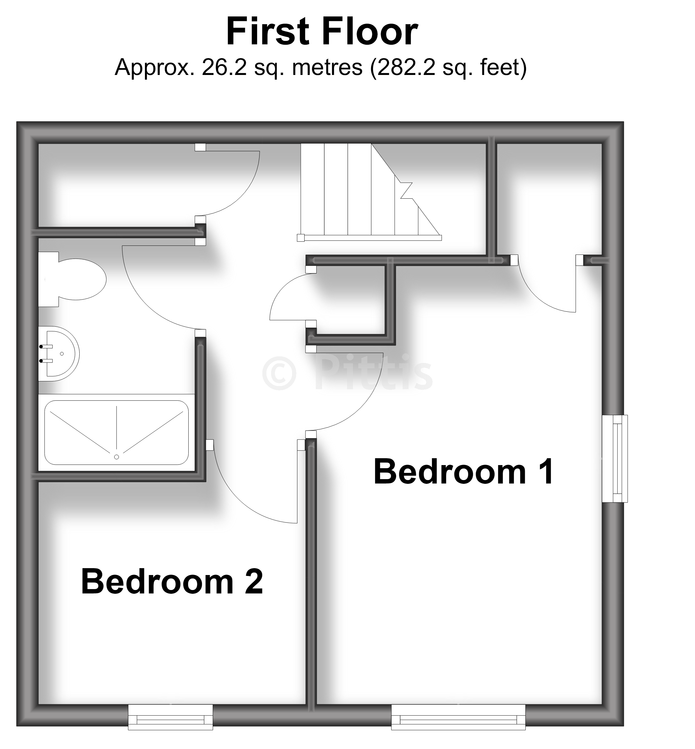 13, Cromwell Avenue, East Cowes floorplan