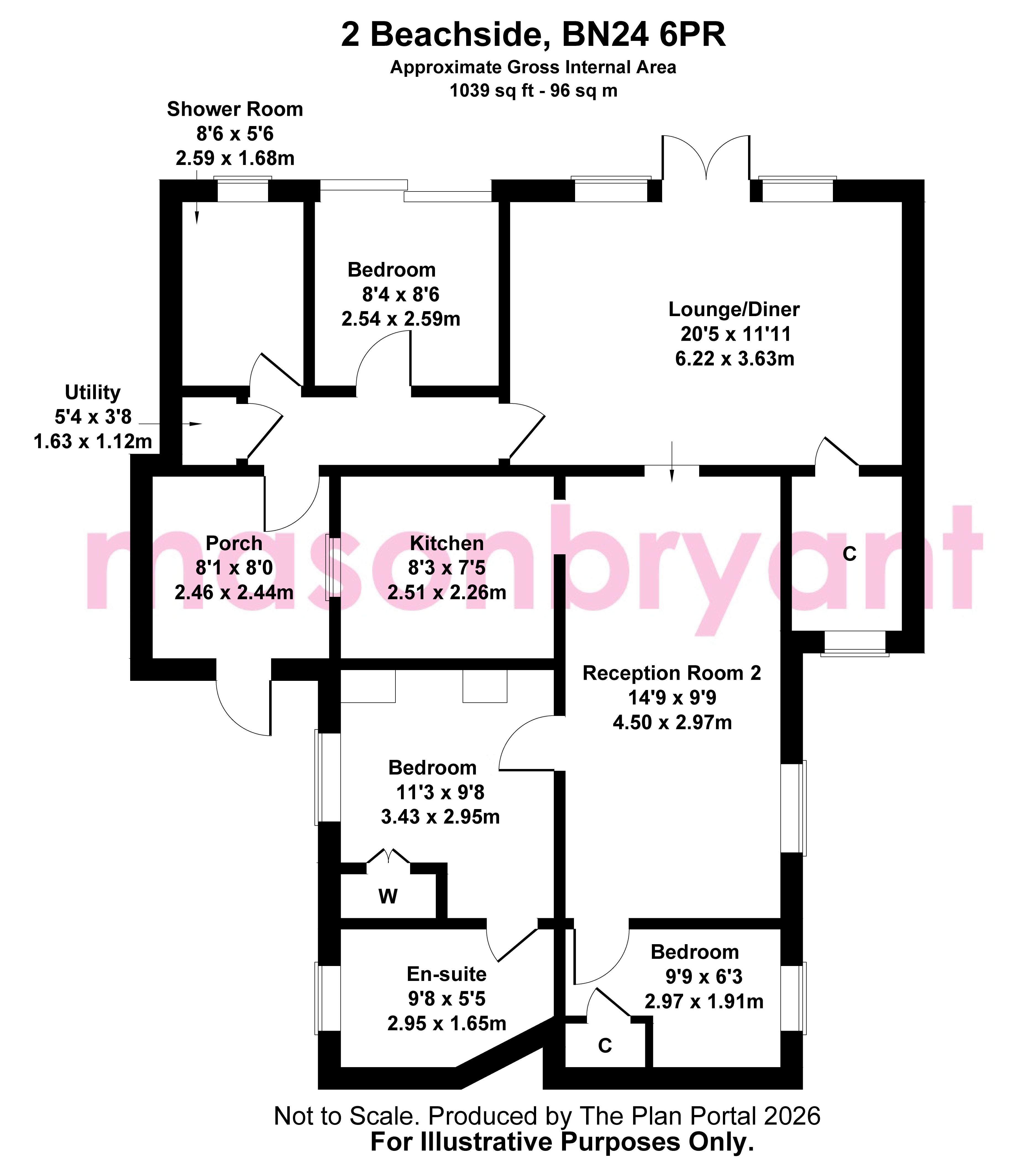 2 Beachside, Coast Road, Normans Bay floorplan