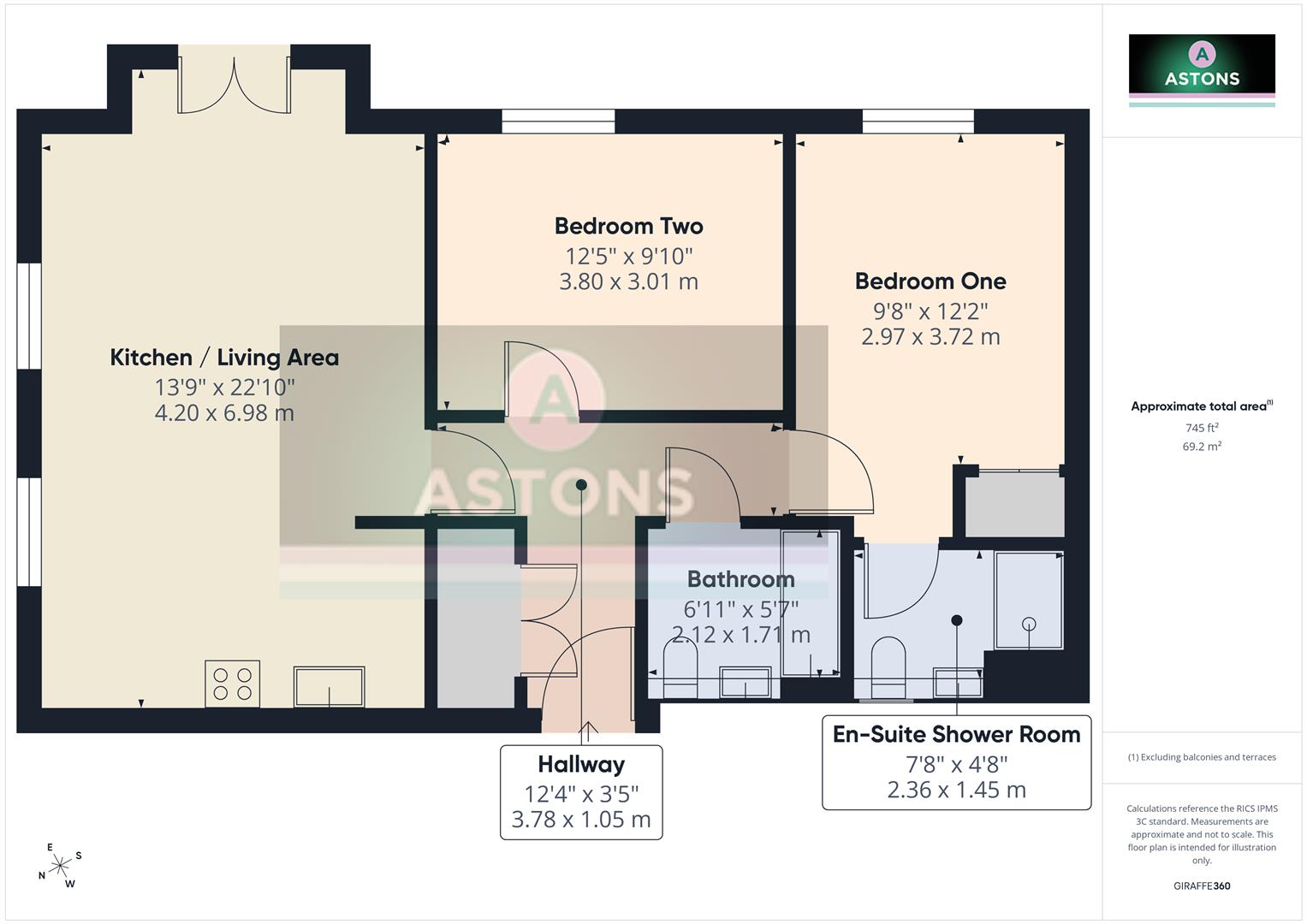 1 Iris House, Daffodil Crescent, Forge Wood floorplan