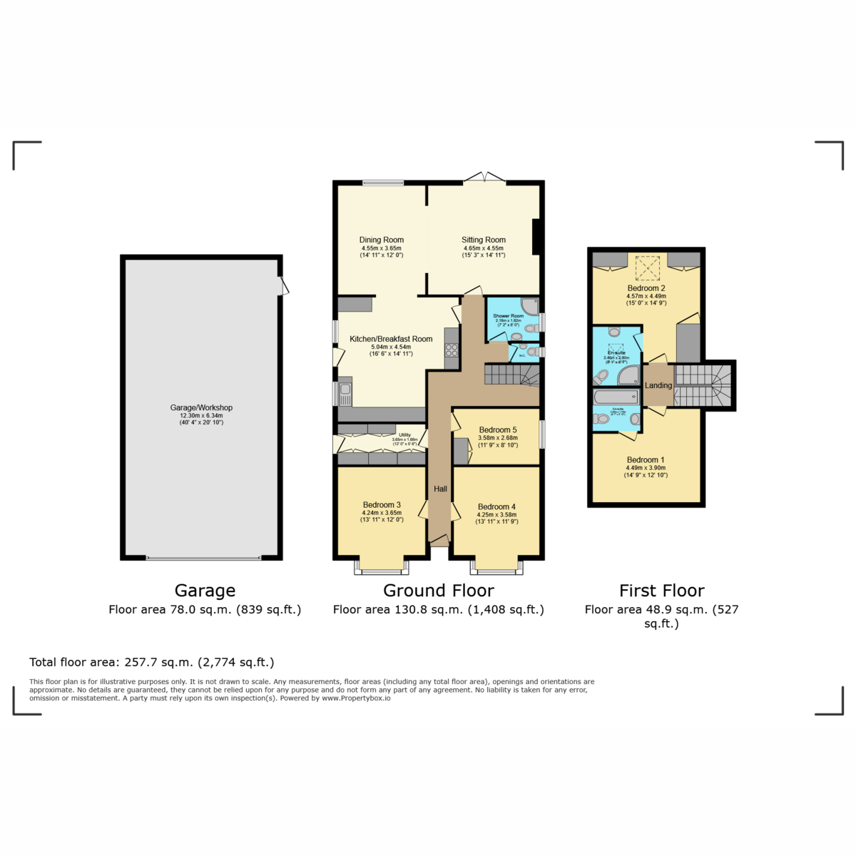 Oakville, Alverstone Road, Isle Of Wight floorplan