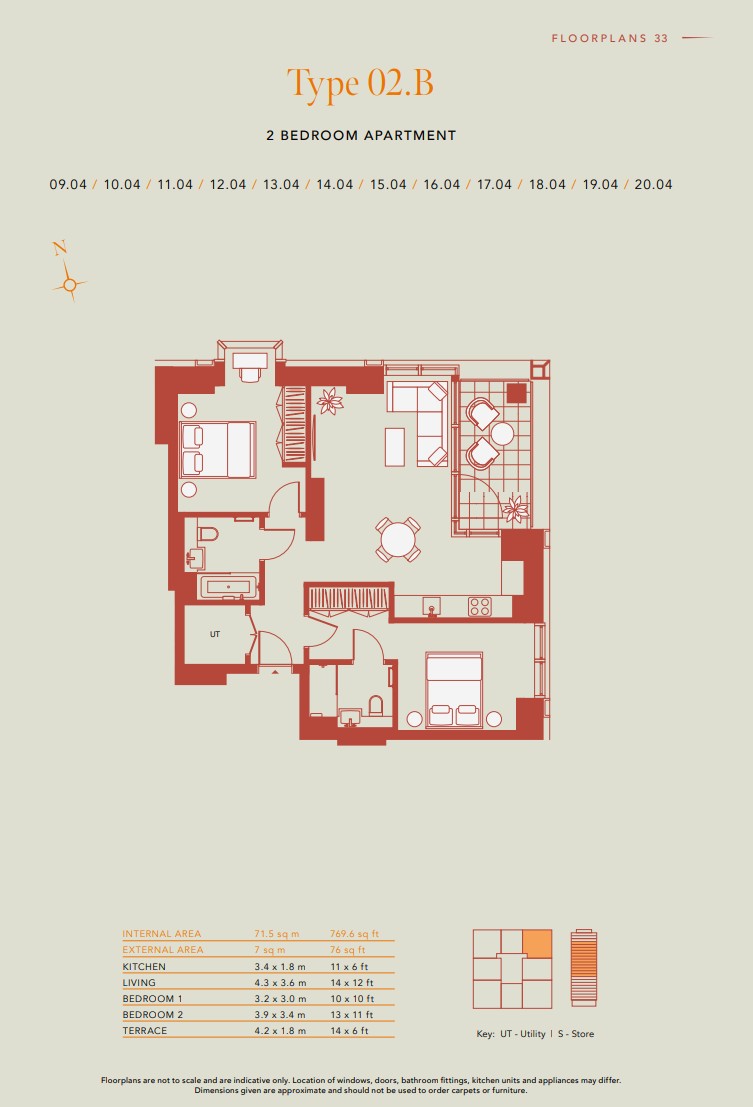 The HiLight, Battersea, London, SW11, The HiLight, Battersea, London, SW11, London floorplan