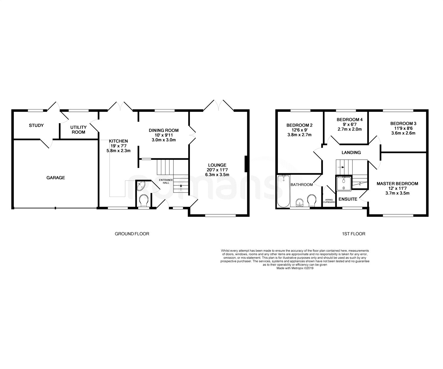 4 Bedrooms Detached house for sale in Mayflower Drive, Yateley, Hampshire GU46