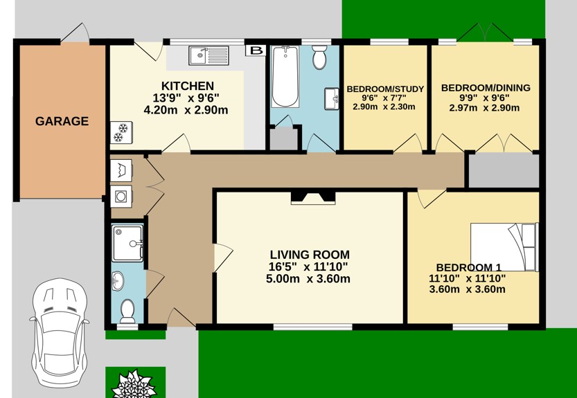 Prickwillow Road, Ely CB7, 3 bedroom bungalow for sale 64660828