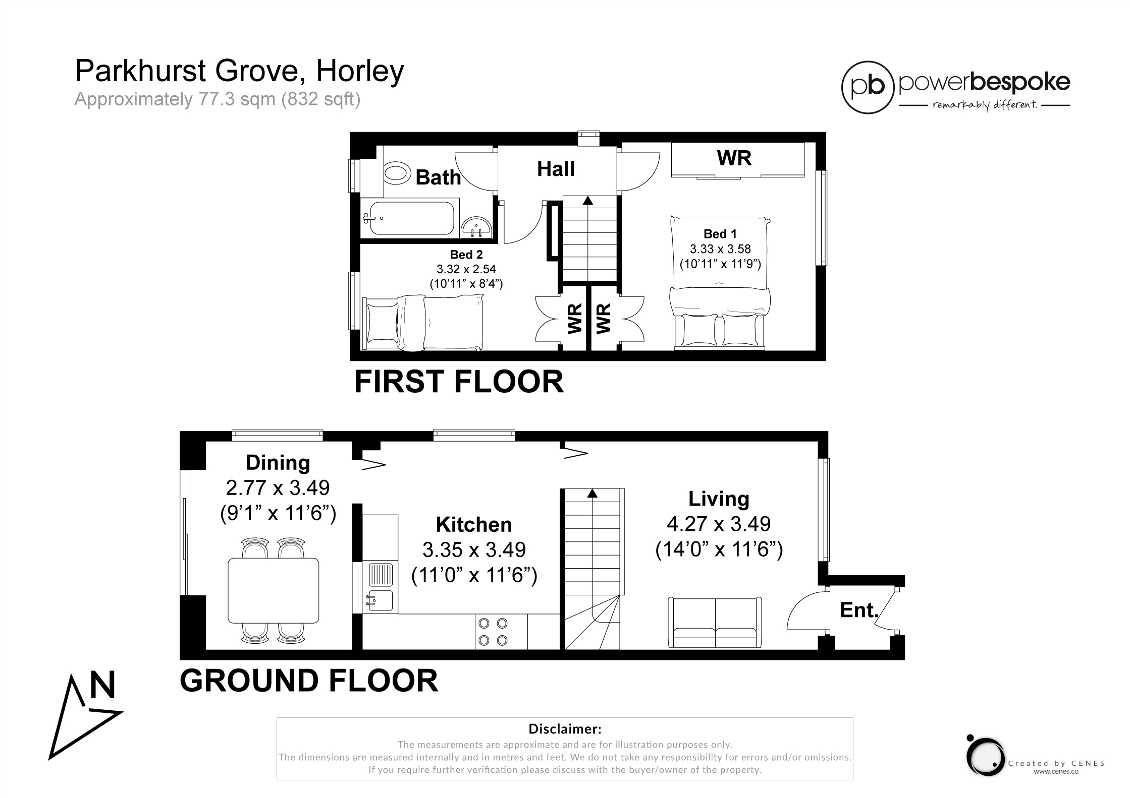 11, Parkhurst Grove, Horley floorplan