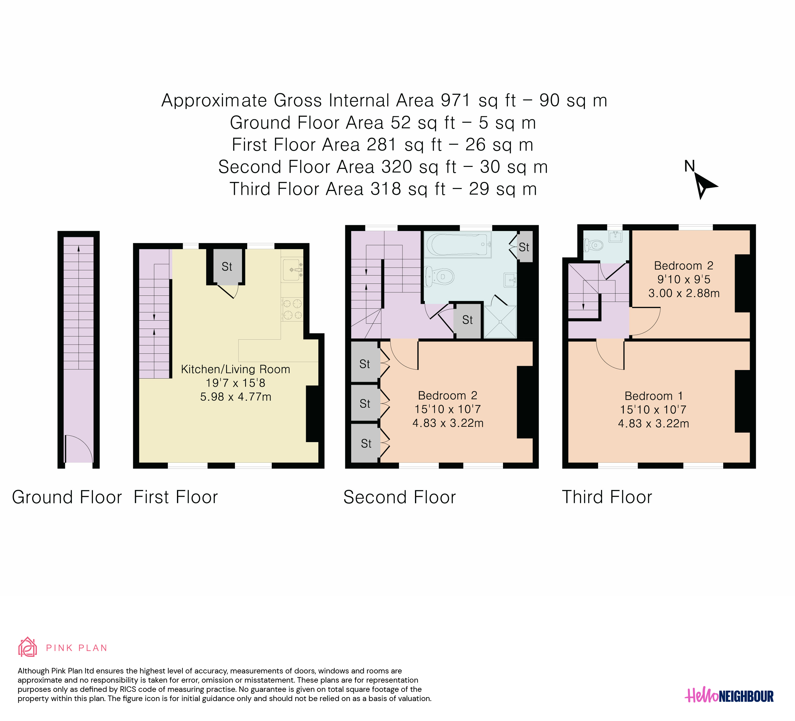 Hildreth Street, London floorplan