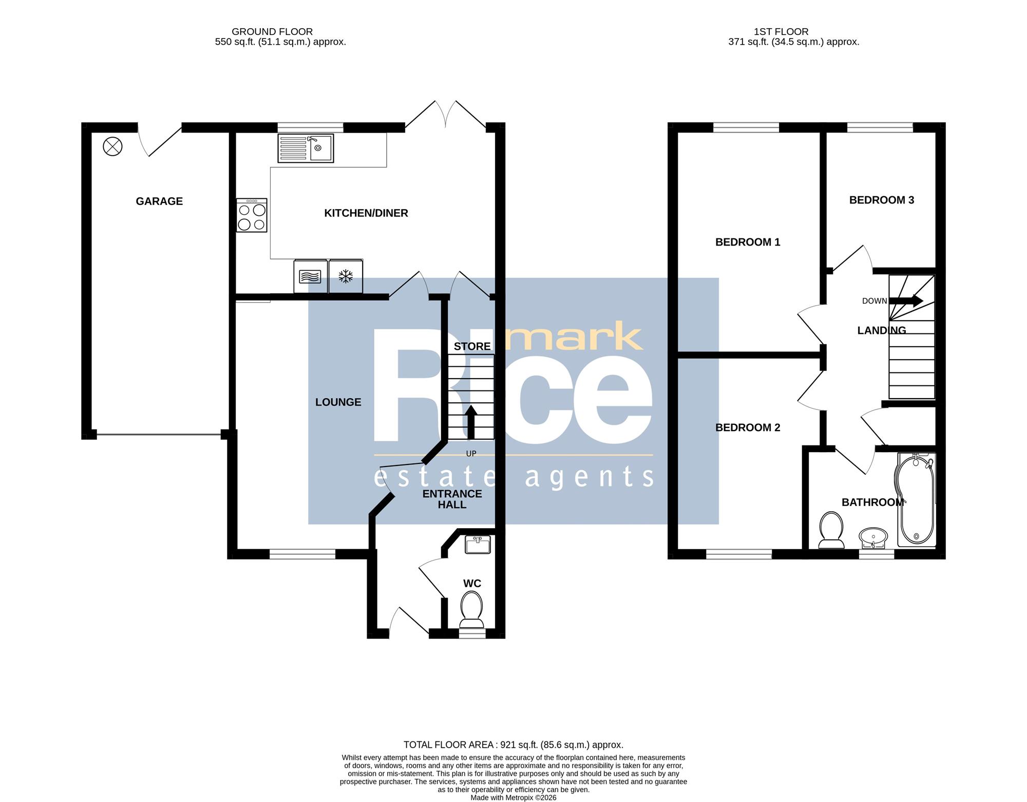 19, Park Hill, Quarrington floorplan
