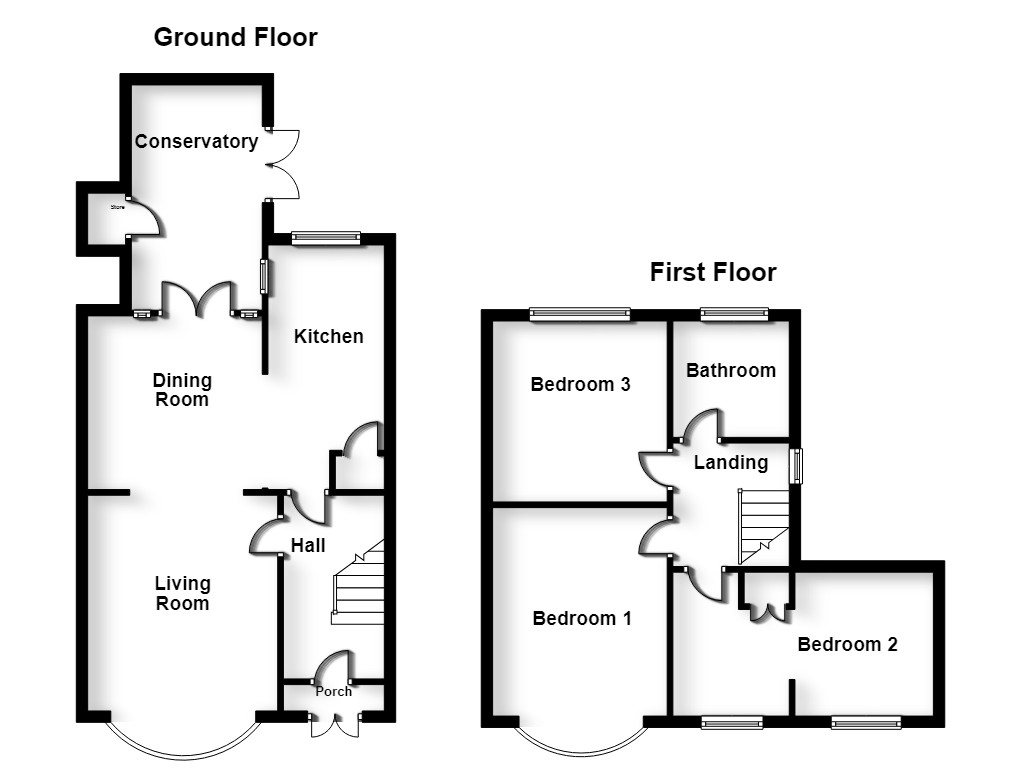 16, Rosslyn Avenue Aston, Sheffield floorplan