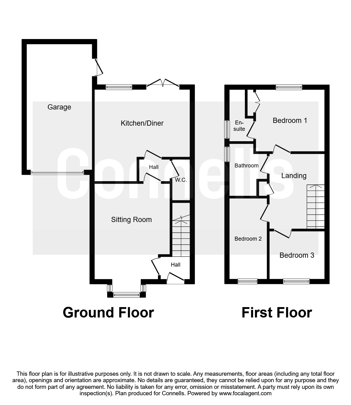 3 bed semidetached house for sale in Basingfield Close, Old Basing
