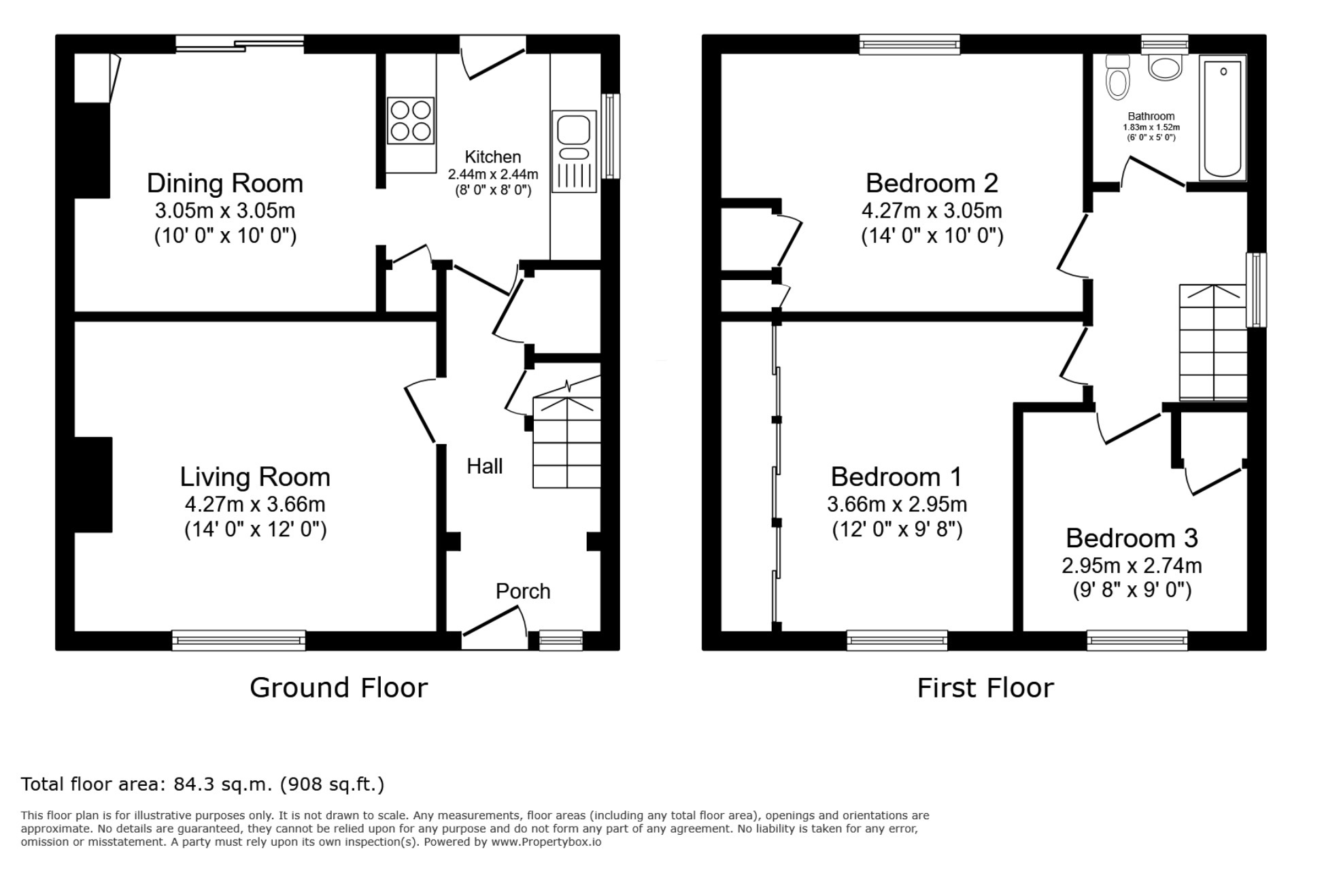 26, Edinburgh Road, Worksop floorplan