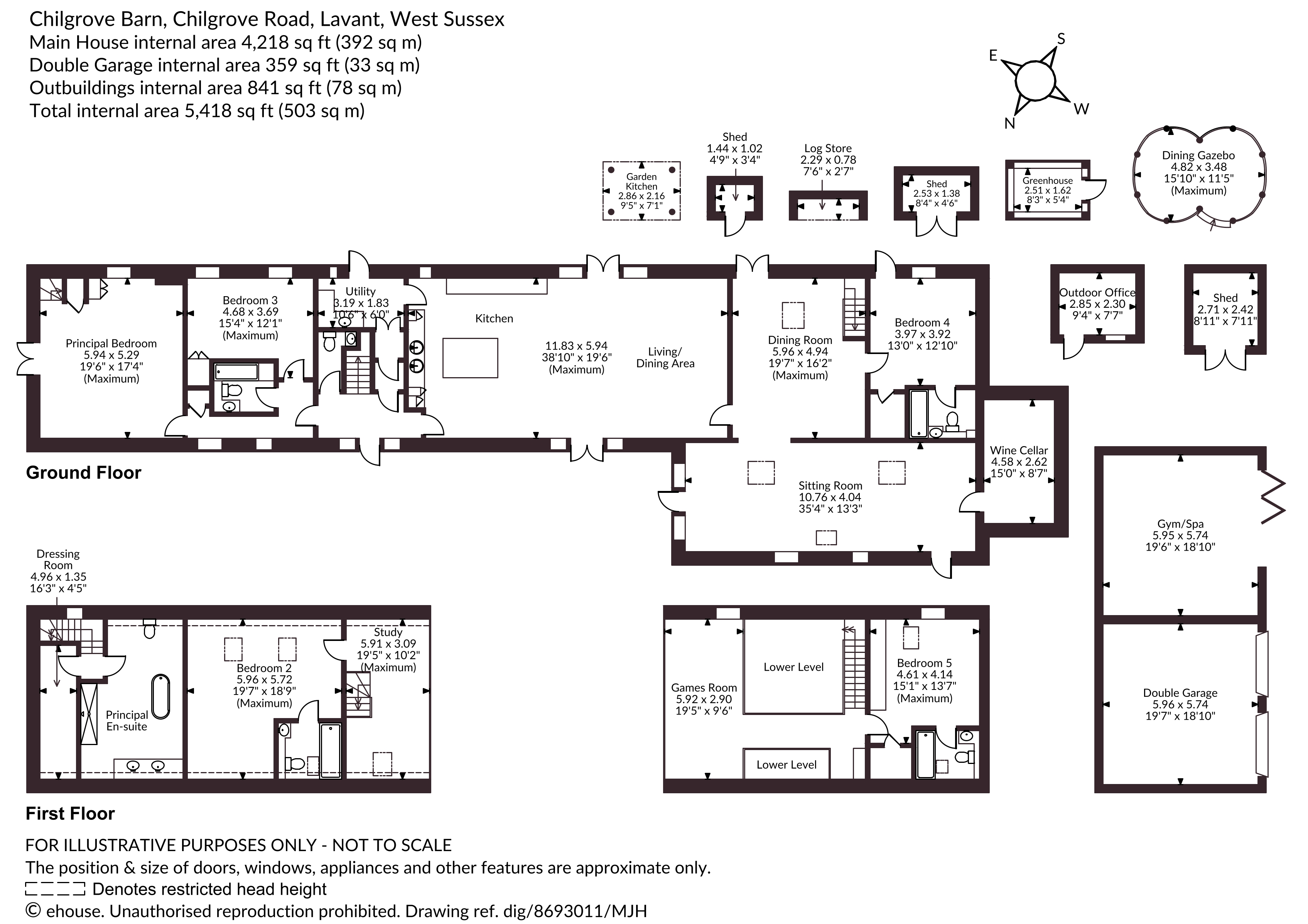 Chilgrove Barn,, Chilgrove Road, Chichester floorplan