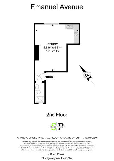 0 Bedrooms Studio to rent in Emanuel Avenue, London W3