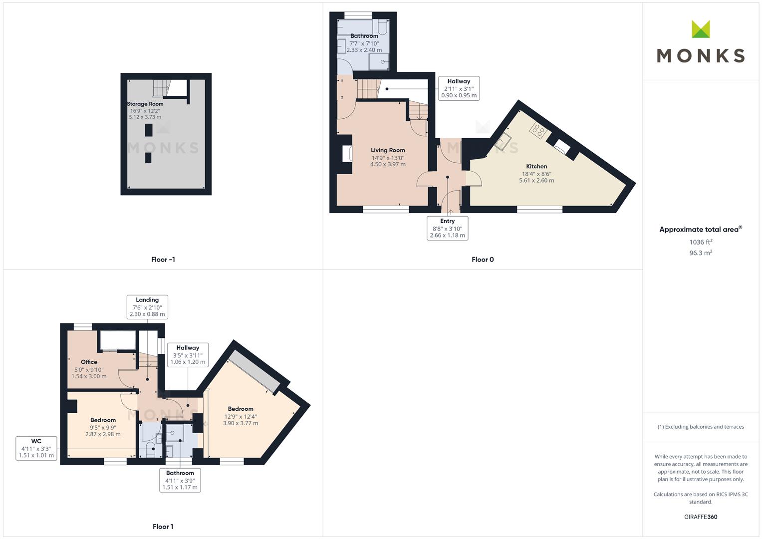 85a, Park Avenue, Oswestry floorplan