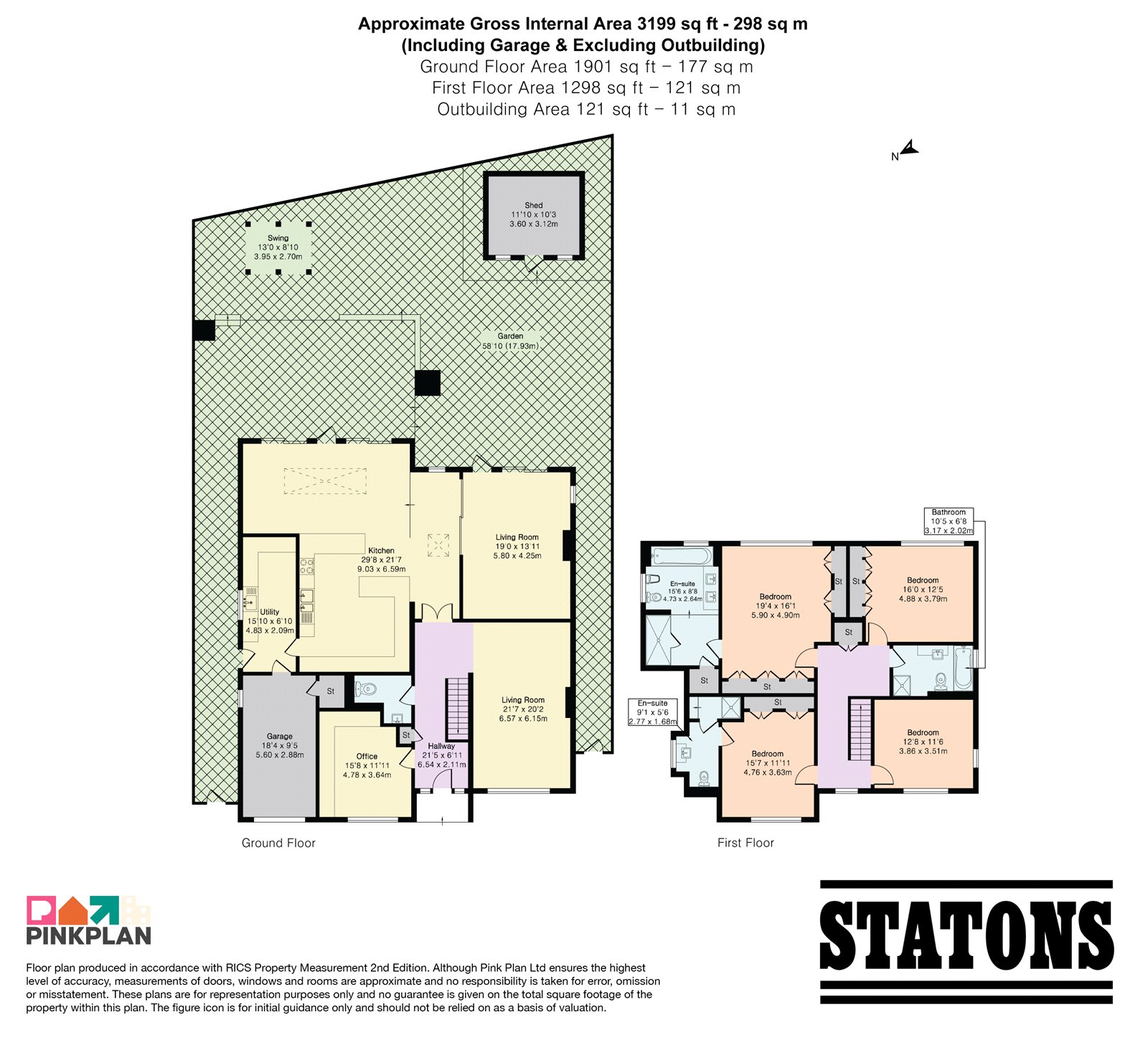 5, Priory Close, London floorplan