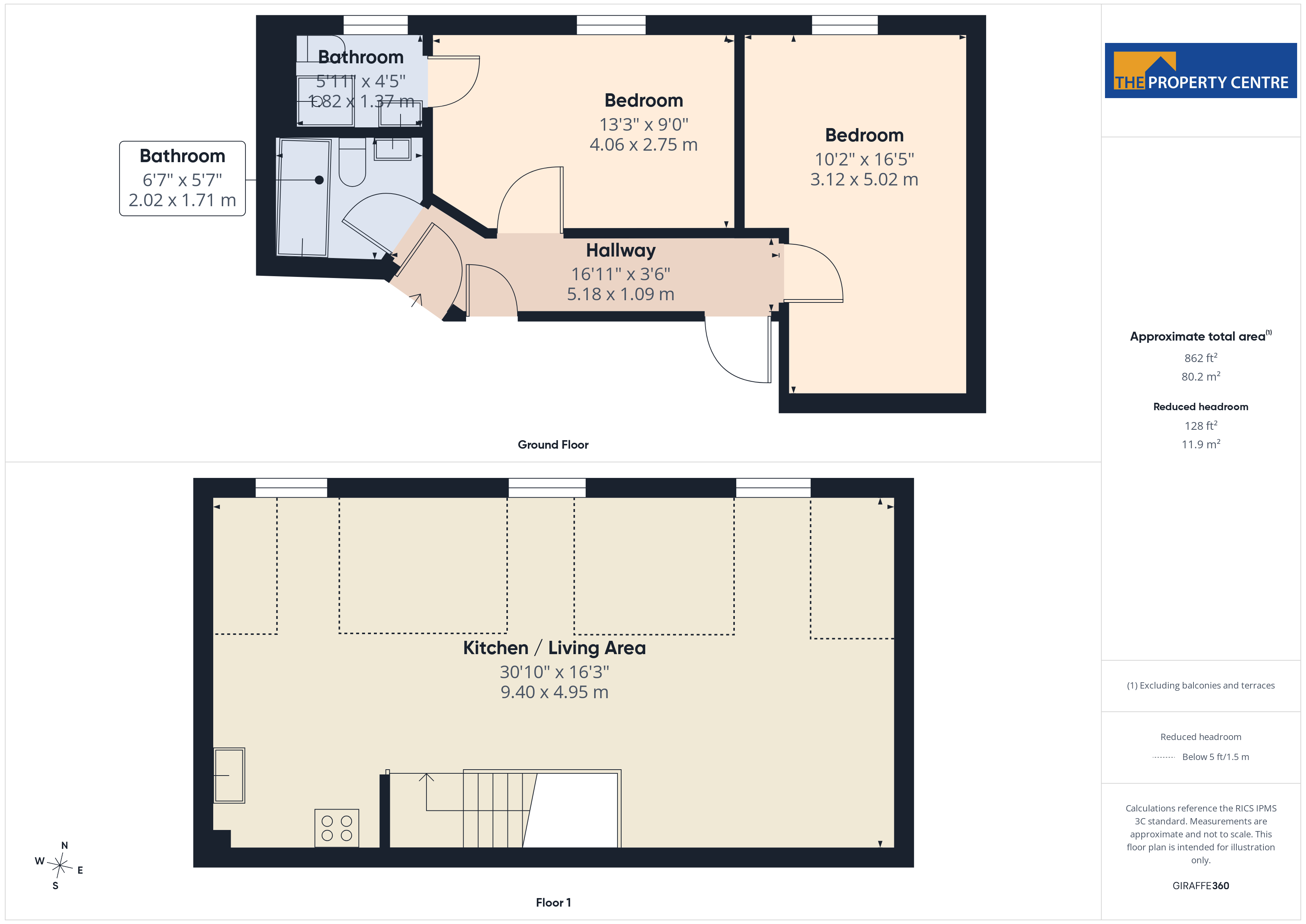 Flat 3, 91, Westward Road, Gloucestershire floorplan