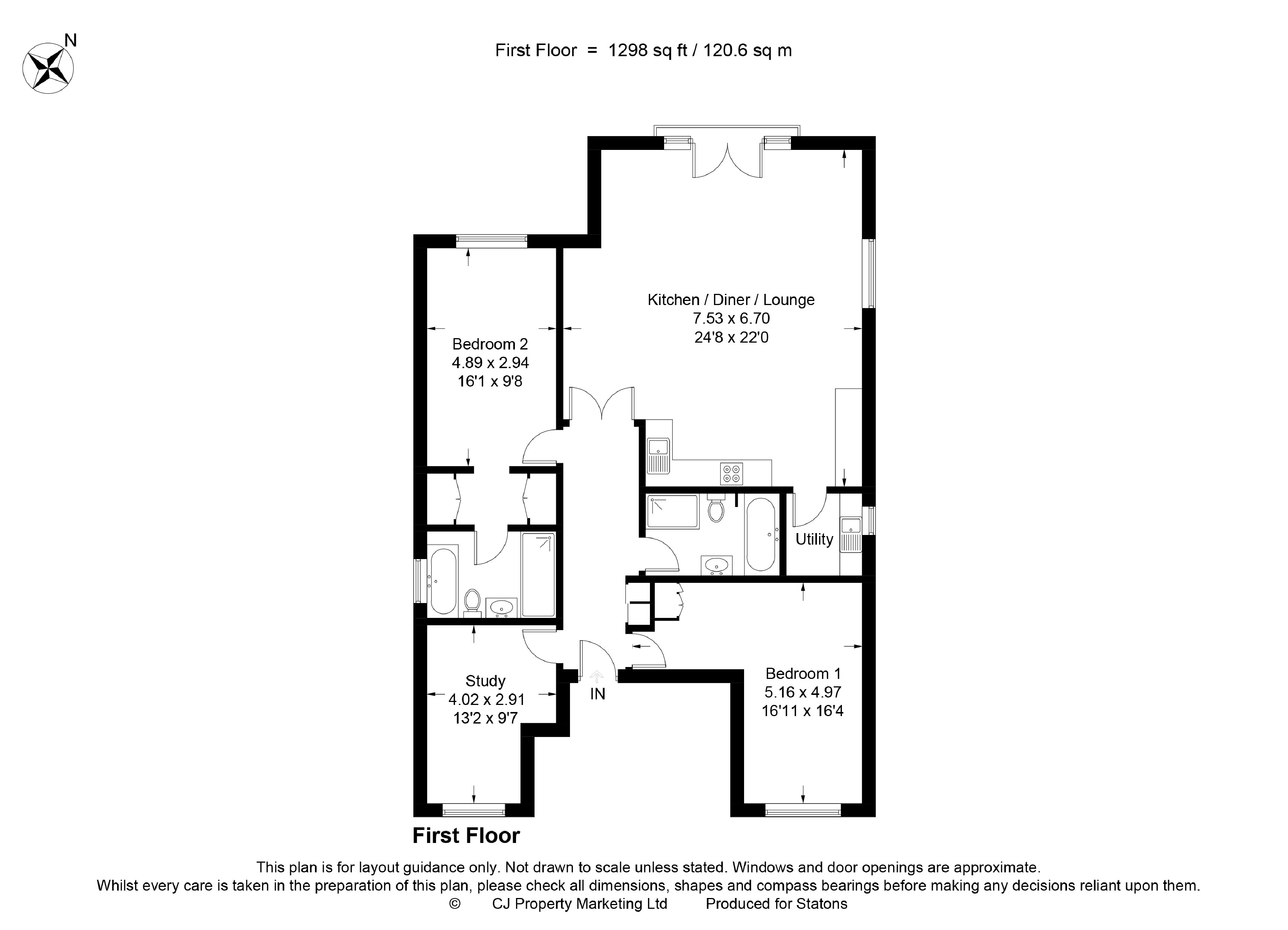 2 Bedrooms Flat for sale in Brookmans Avenue, Brookmans Park, Hertfordshire AL9